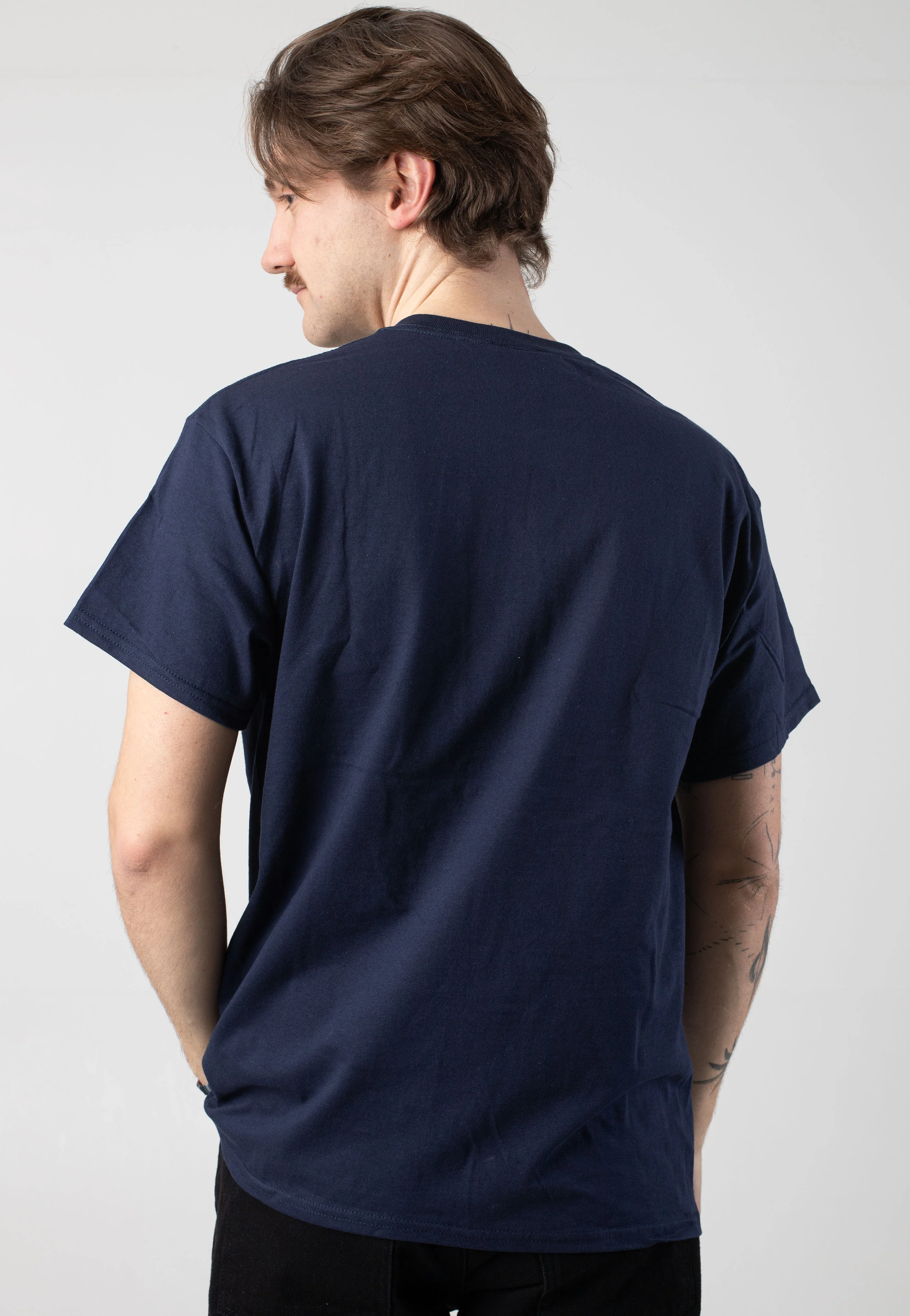 Thrasher x Toy Machine - Vortex Navy - T-Shirt - Image 2