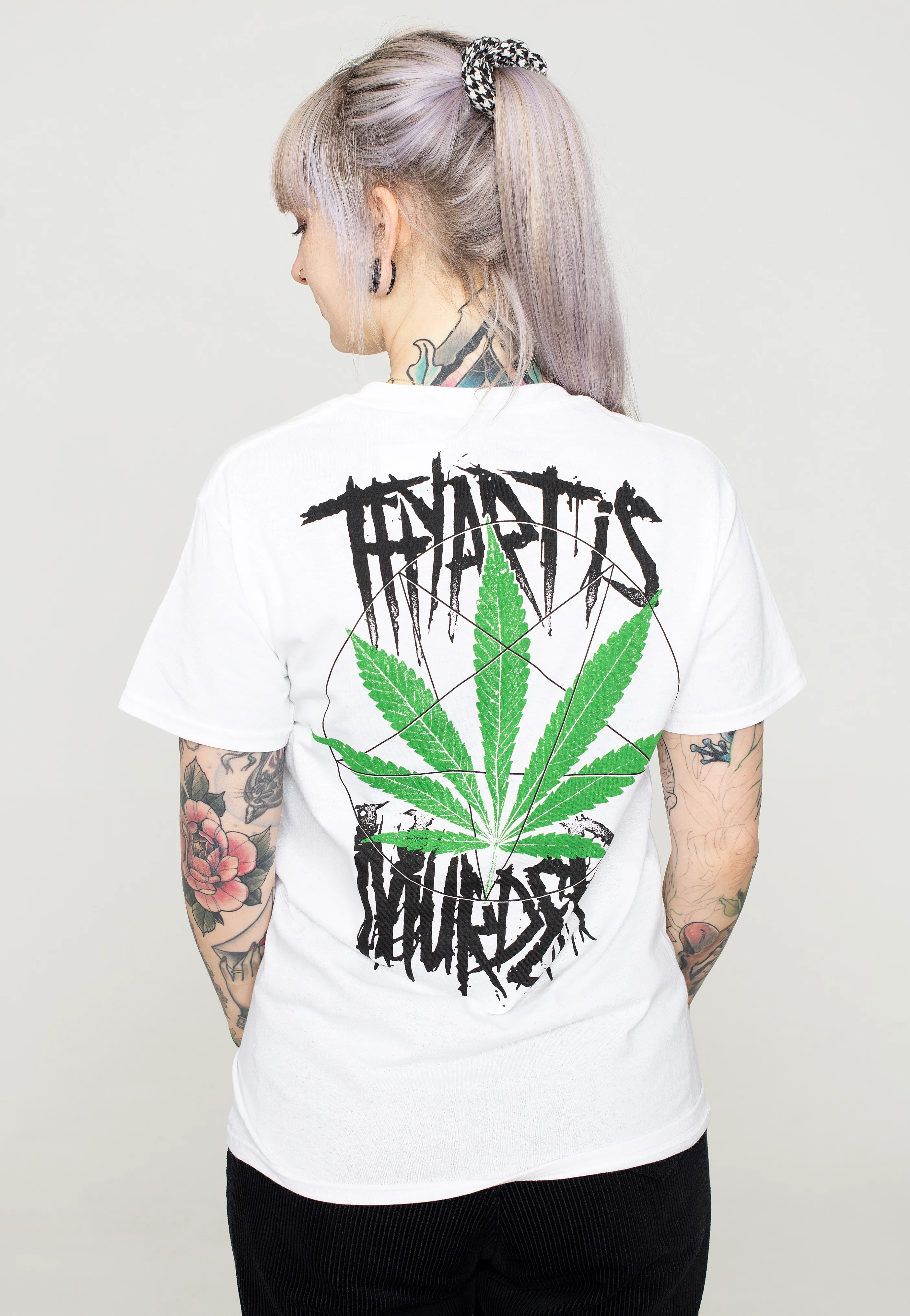 Leaf White - T-Shirt - Image 6