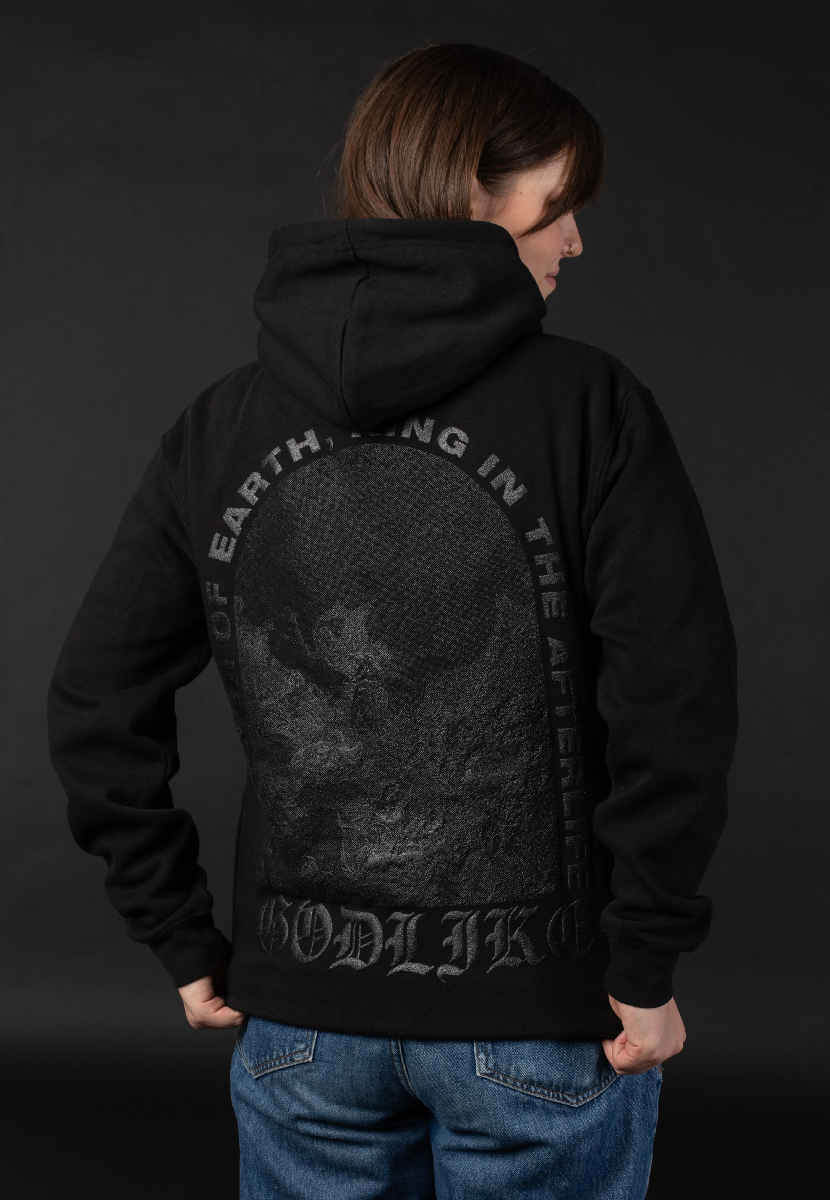 Prisoner of Earth Limited Black On Black - Hoodie - Image 10