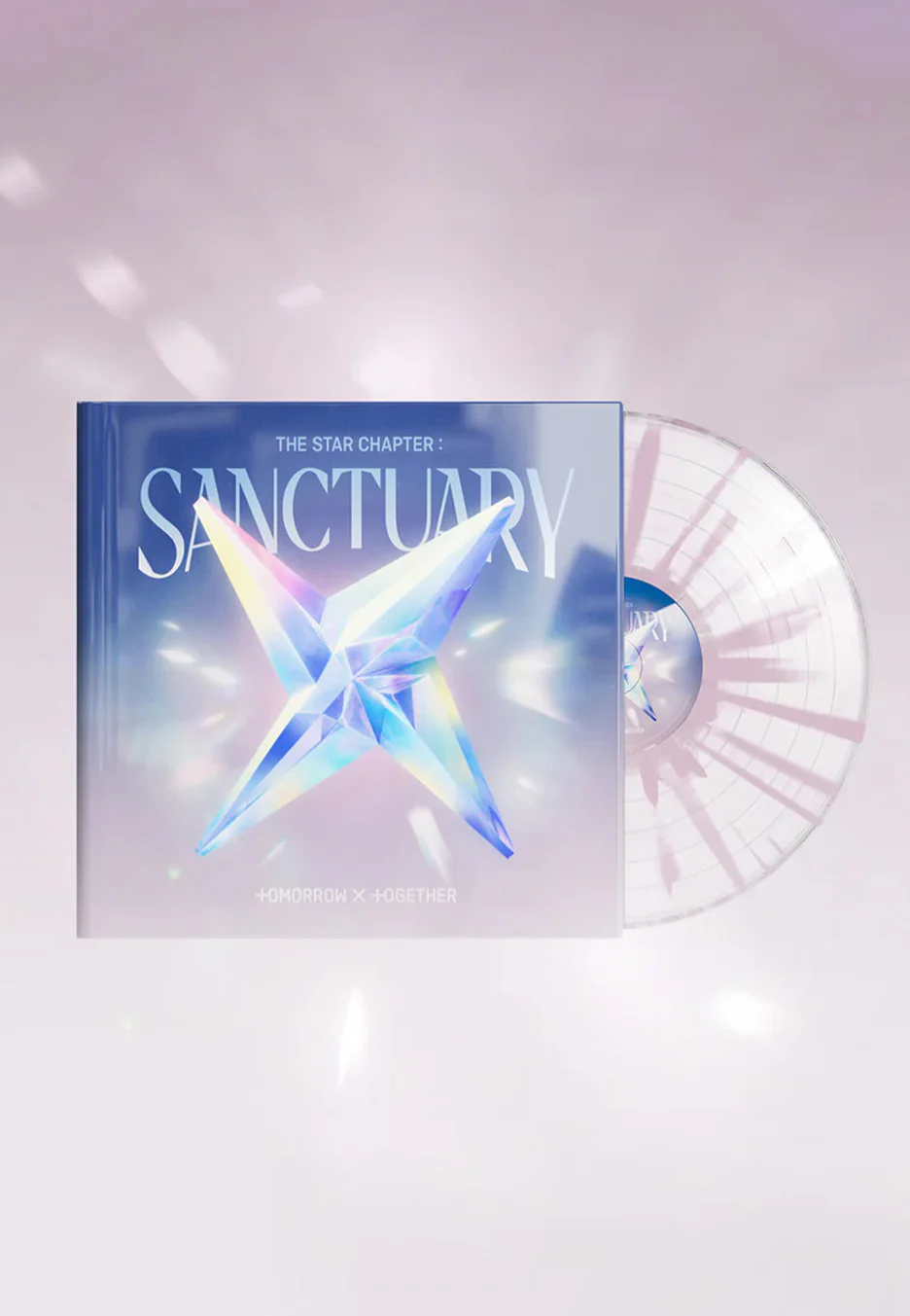 The Star Chapter: Sanctuary Ltd. Mauve/Clear - Splattered Vinyl