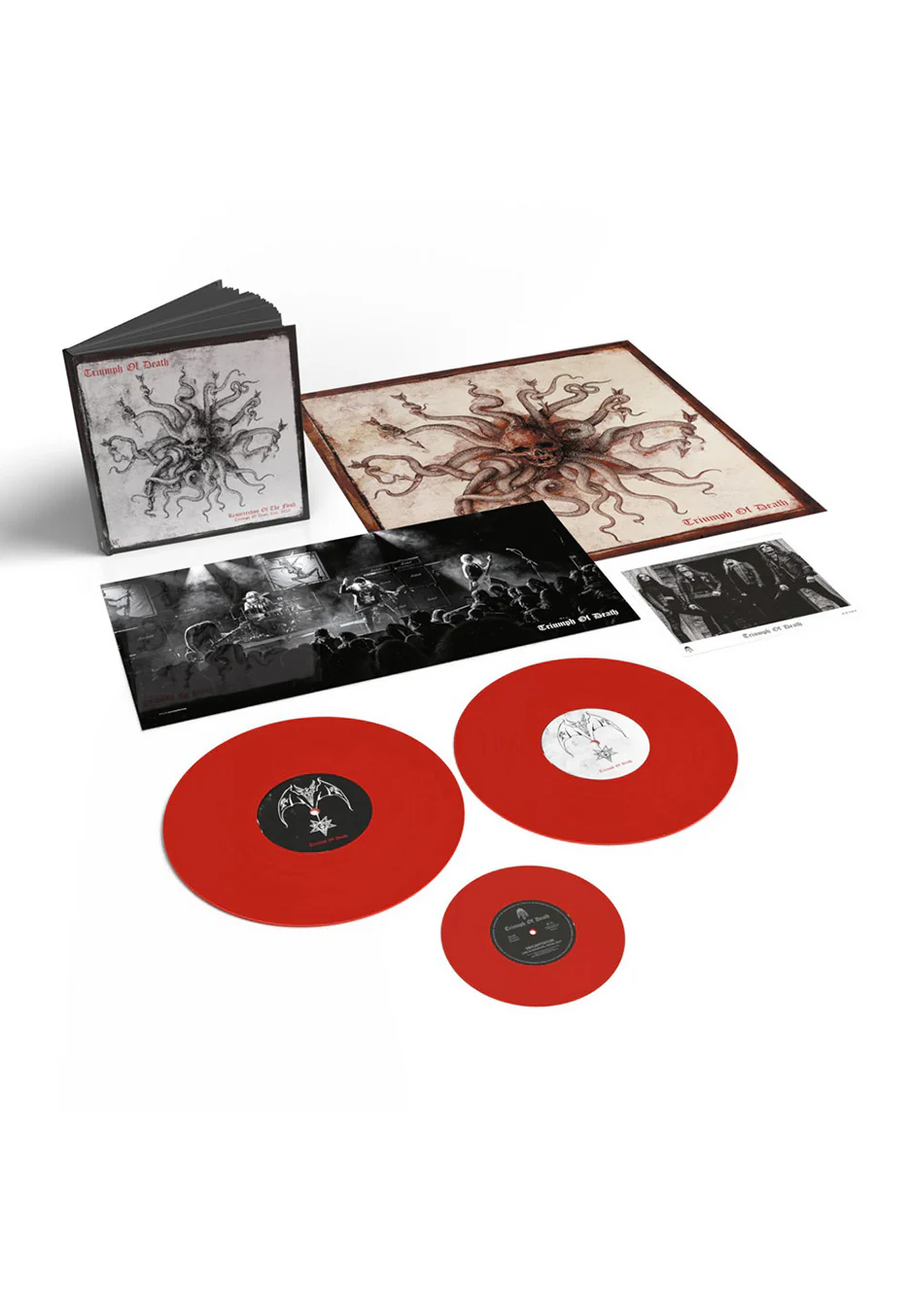 Resurrection Of The Flesh Red - Colored 2 Vinyl + 7 Inch