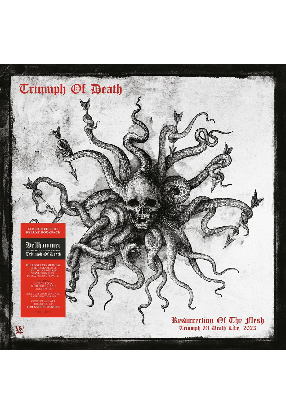 Resurrection Of The Flesh Red - Colored 2 Vinyl + 7 Inch - Image 2