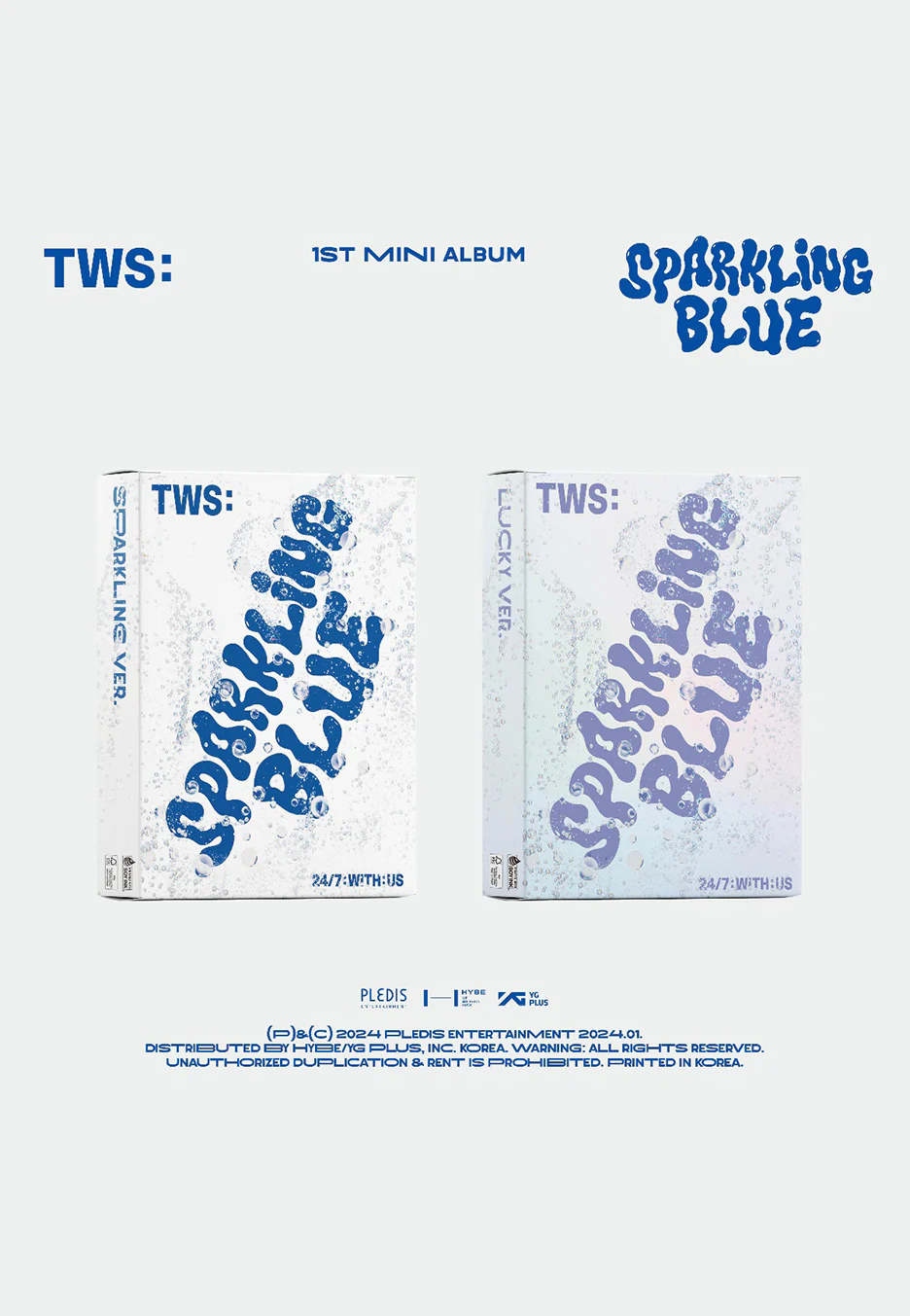 Sparkling Blue (Lucky Version) - CD
