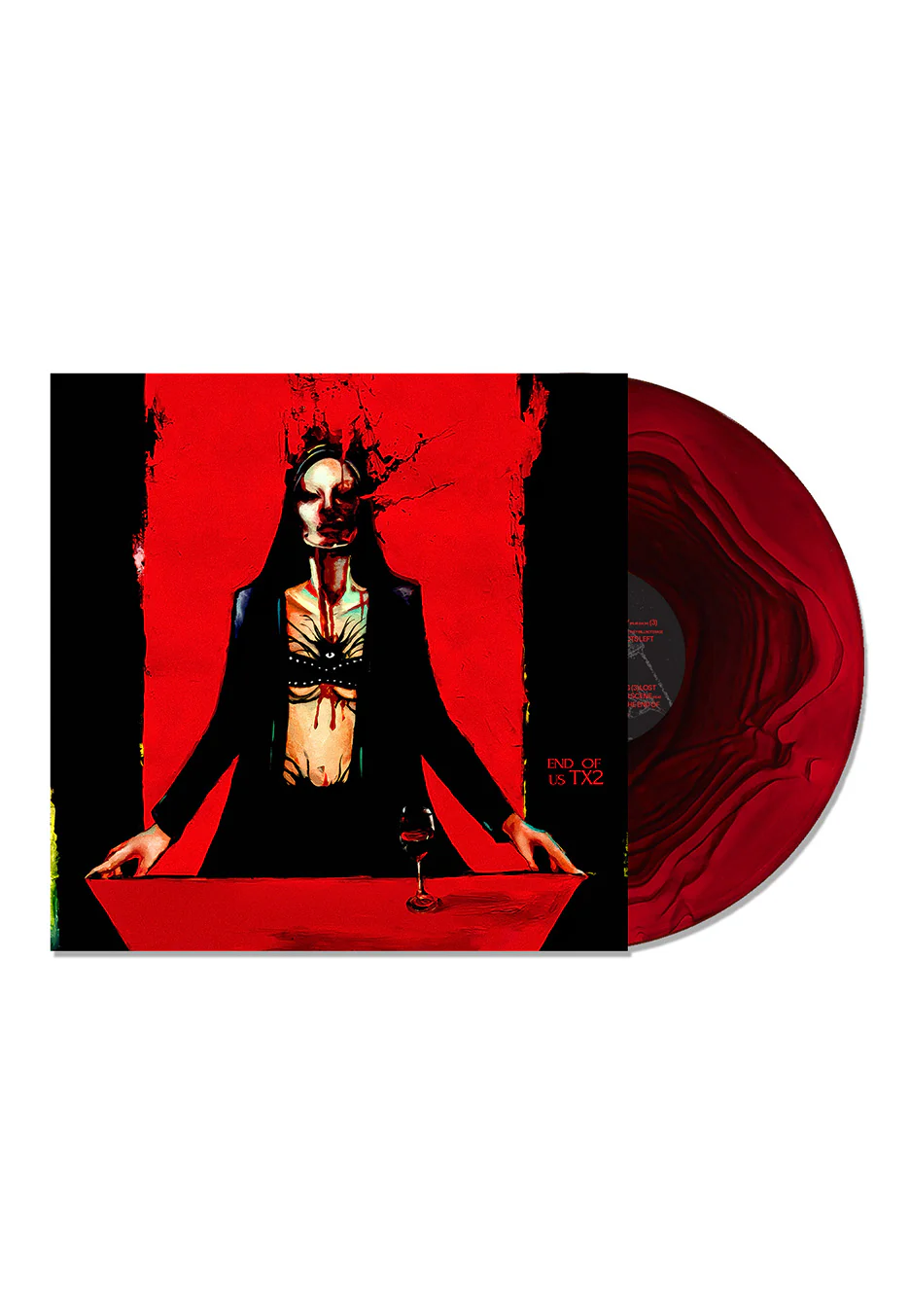 End Of US Red & Black Ripple - Colored Vinyl