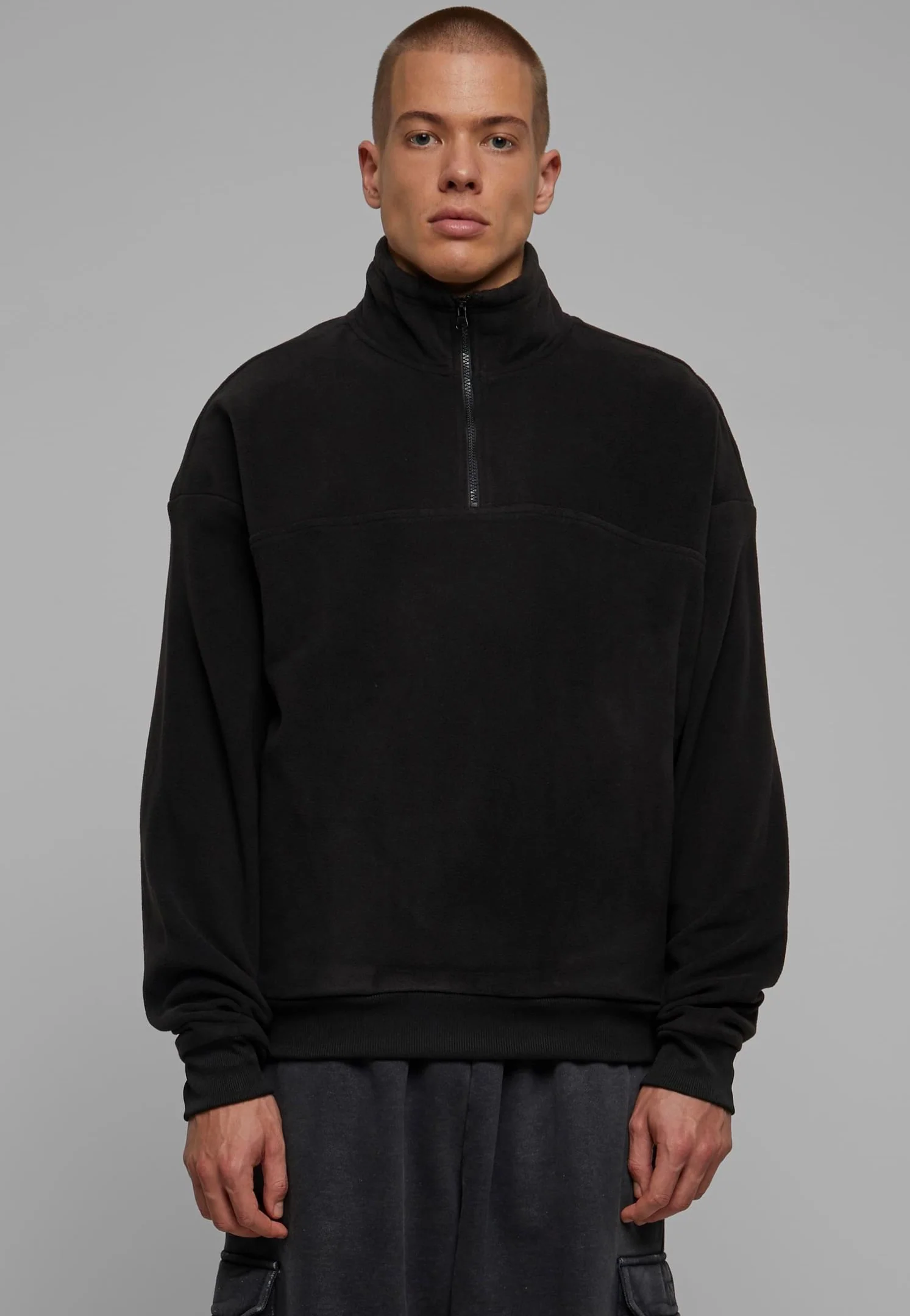 Basic Polar Fleece Black - Pullover