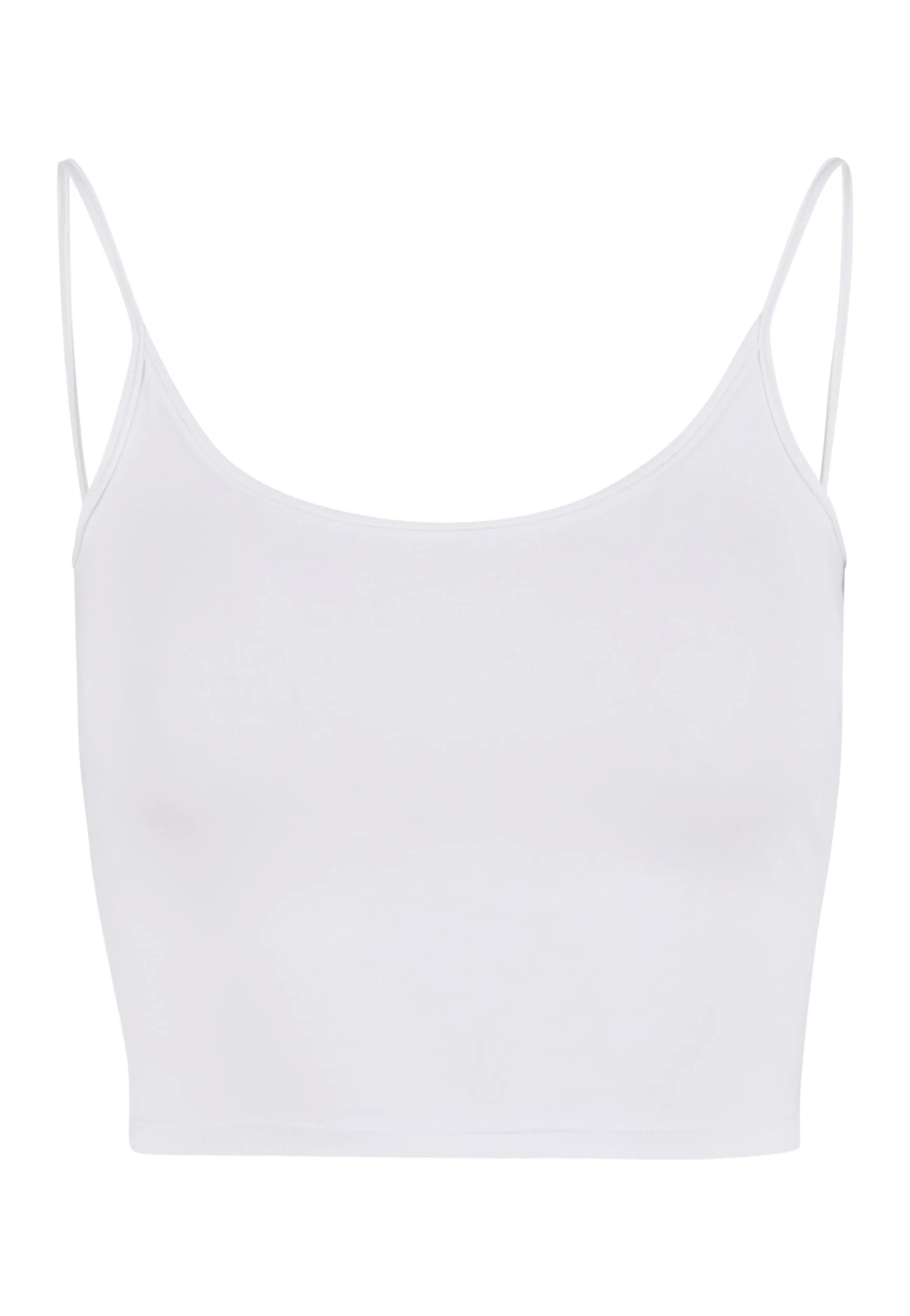 Basic Top Low Back Neckline White - Tank - Image 7