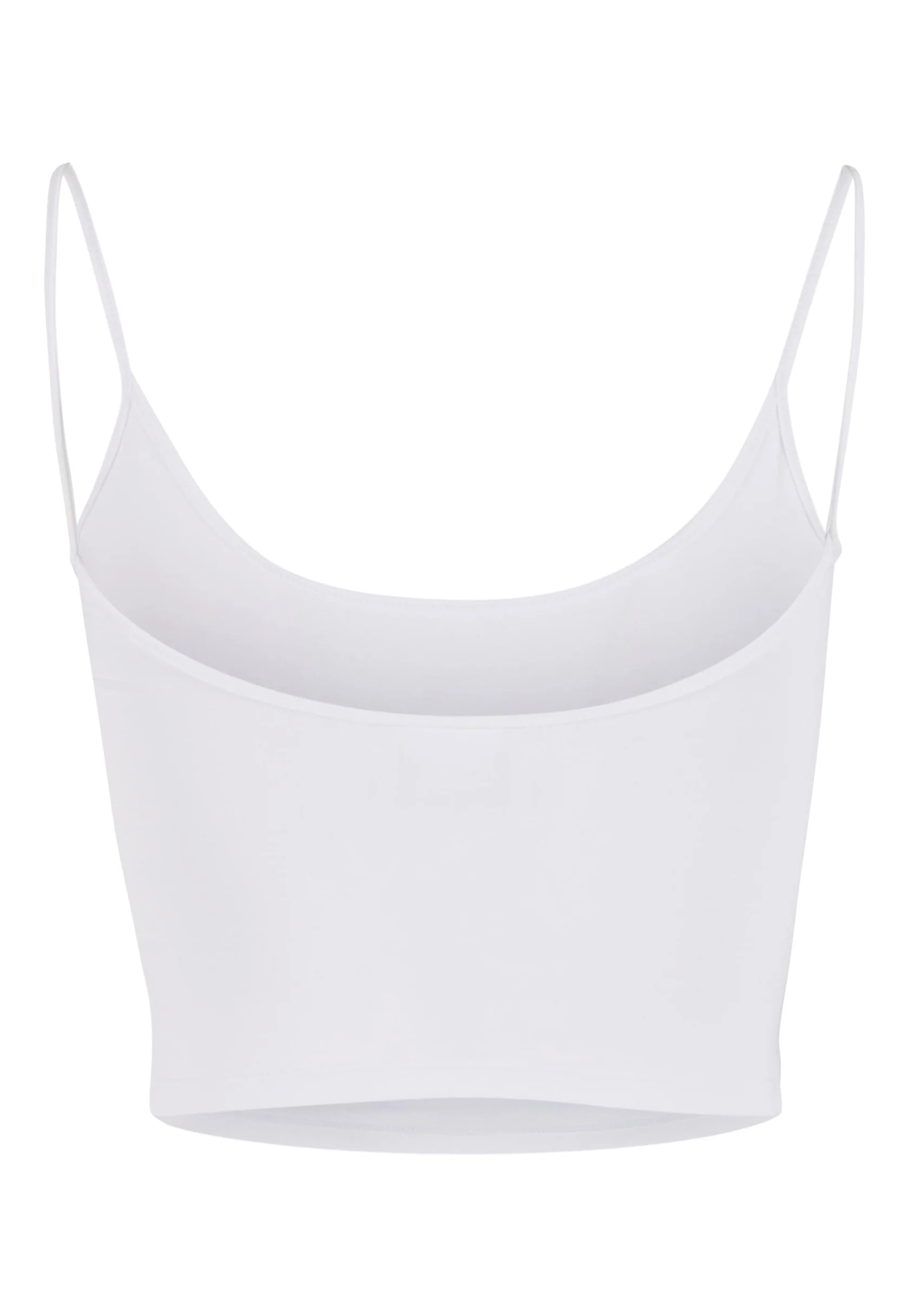 Basic Top Low Back Neckline White - Tank - Image 8