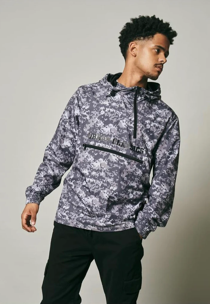 Commuter Pull Over Dark Digital Camo - Jacket