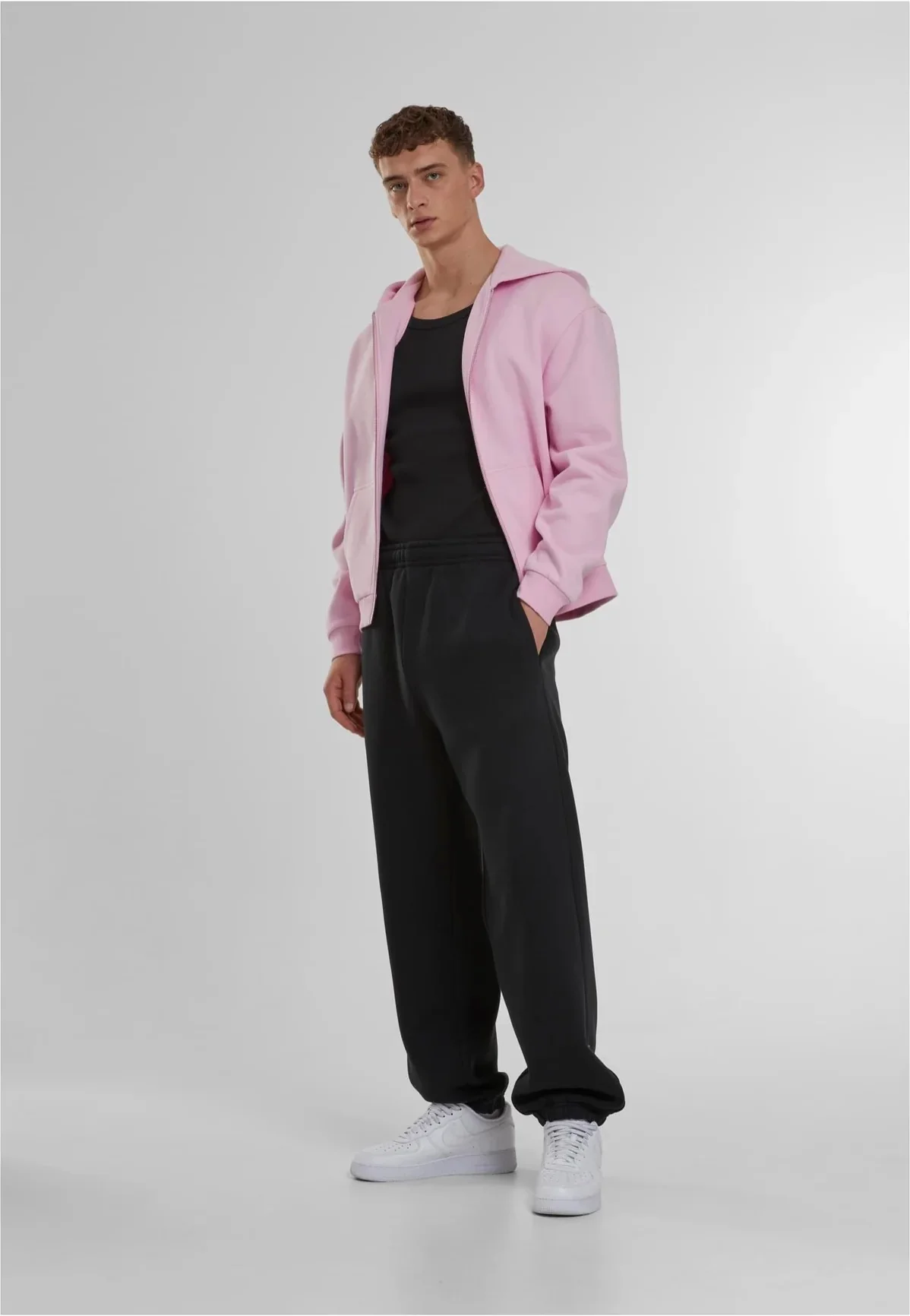 Fluffy Black - Sweat Pants - Image 2