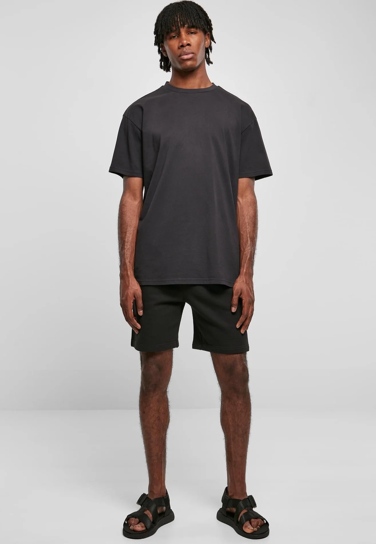 Heavy Oversized Garment Dye Black - T-Shirt - Image 2
