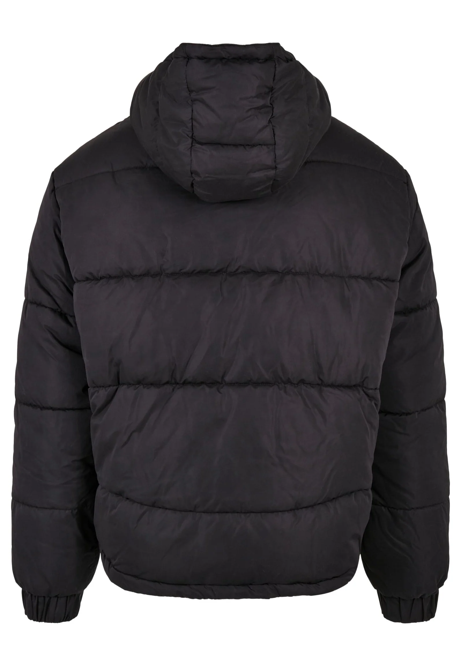 Hooded Cropped Pull Over Down Black - Jacket - Image 9