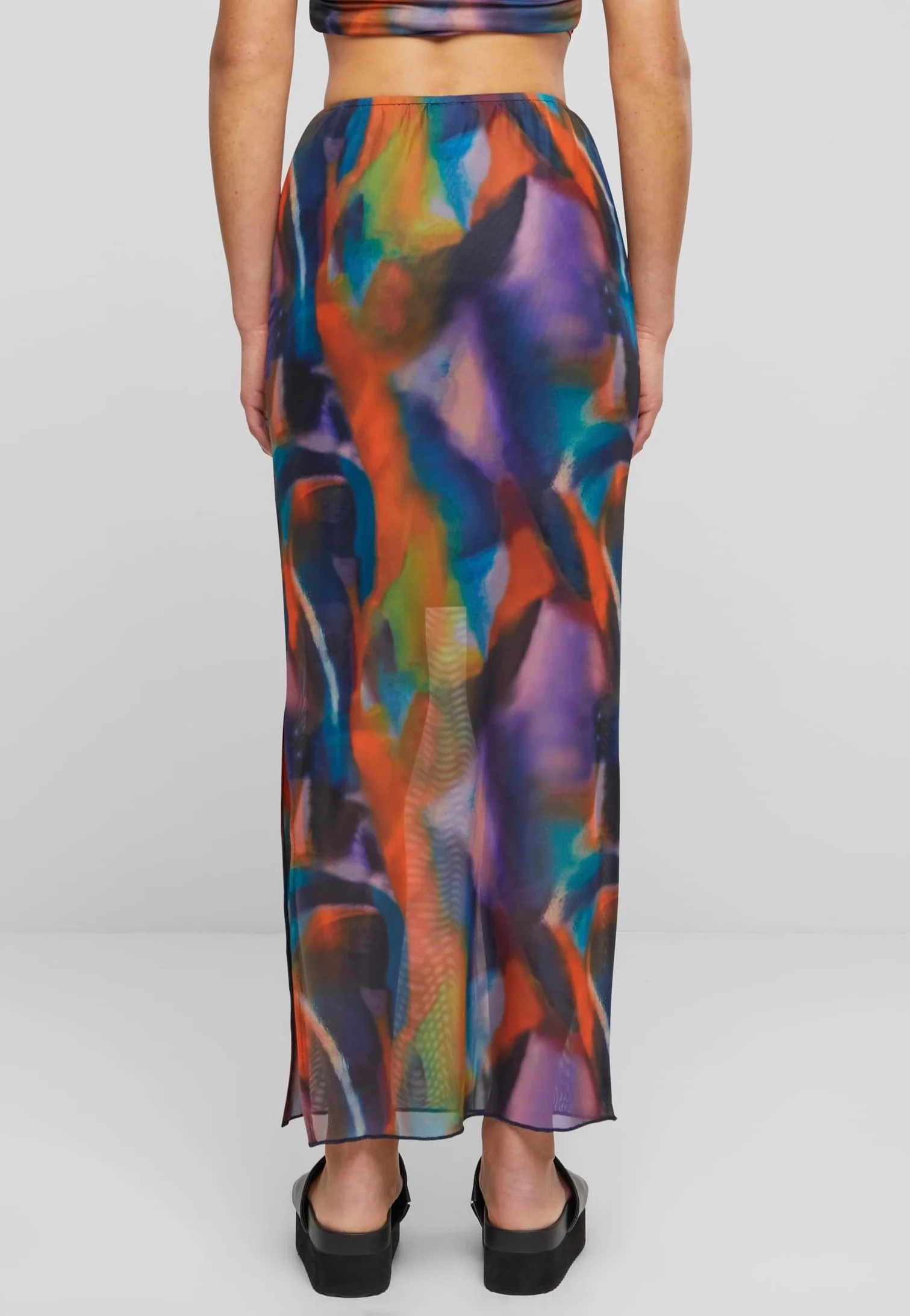 Ladies AOP Mesh Tube Multicolorreflection - Skirt - Image 3