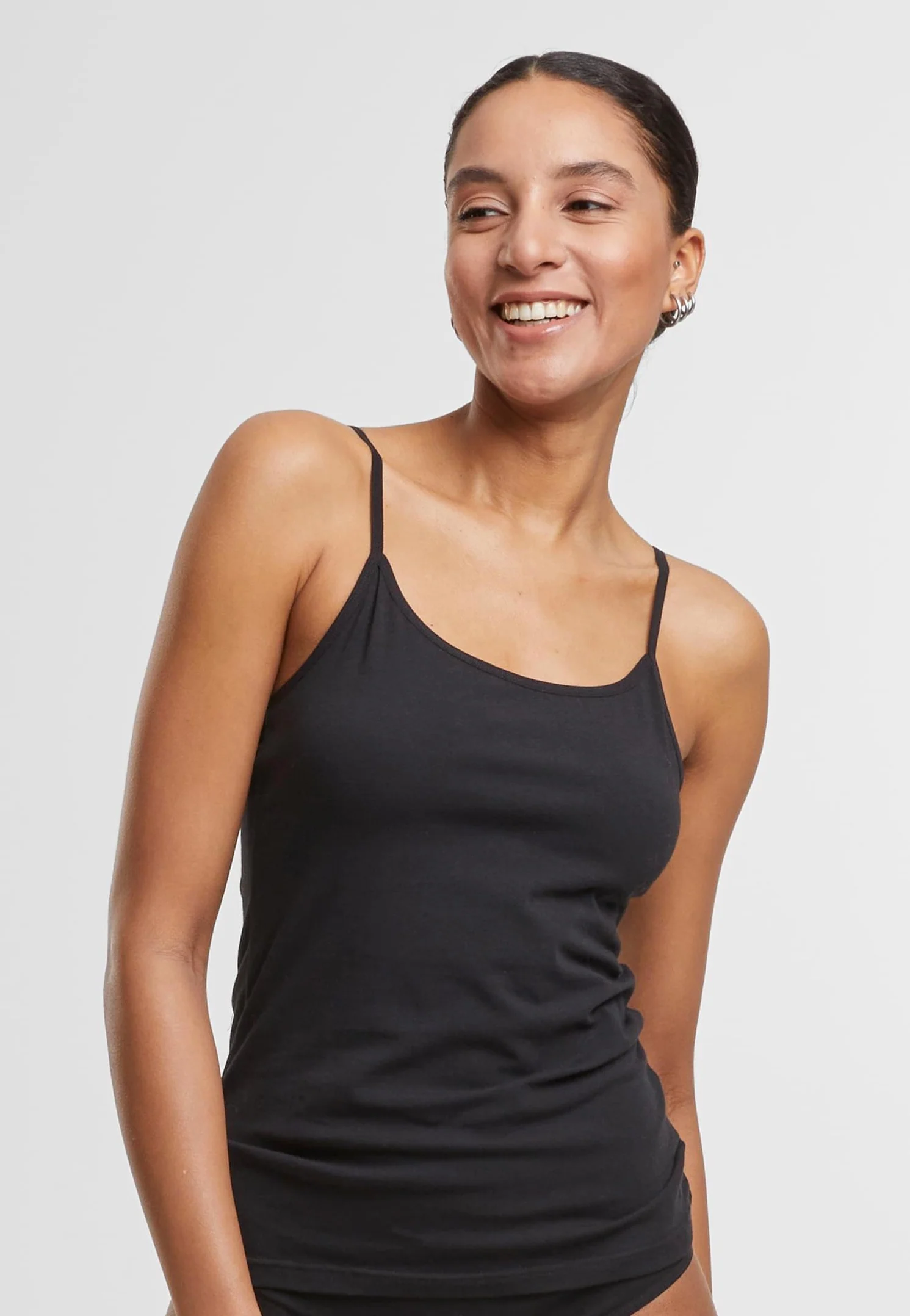Ladies Basic Pack Of 2 Black+Black - Tank - Image 2