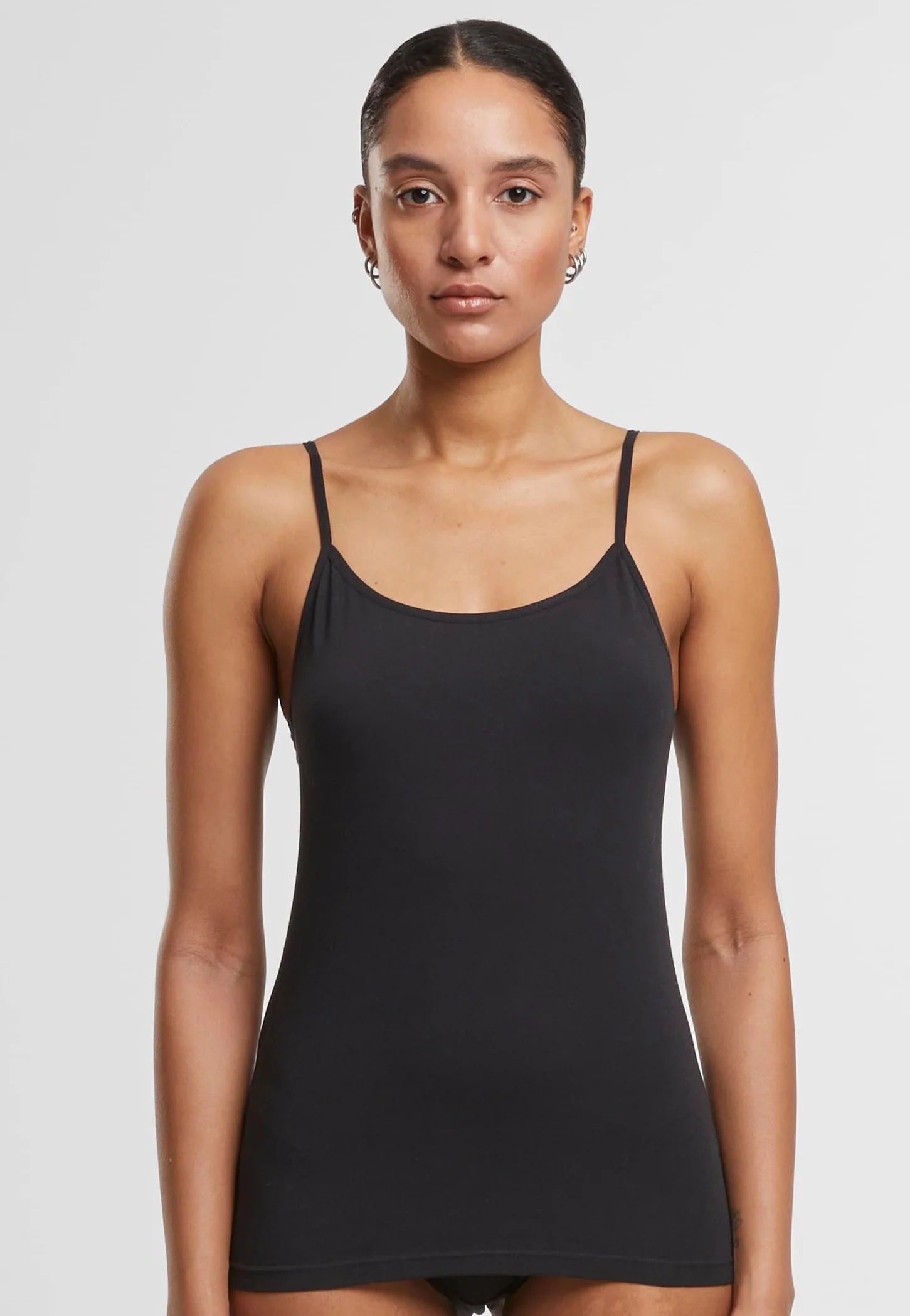 Ladies Basic Pack Of 2 Black+Black - Tank - Image 4