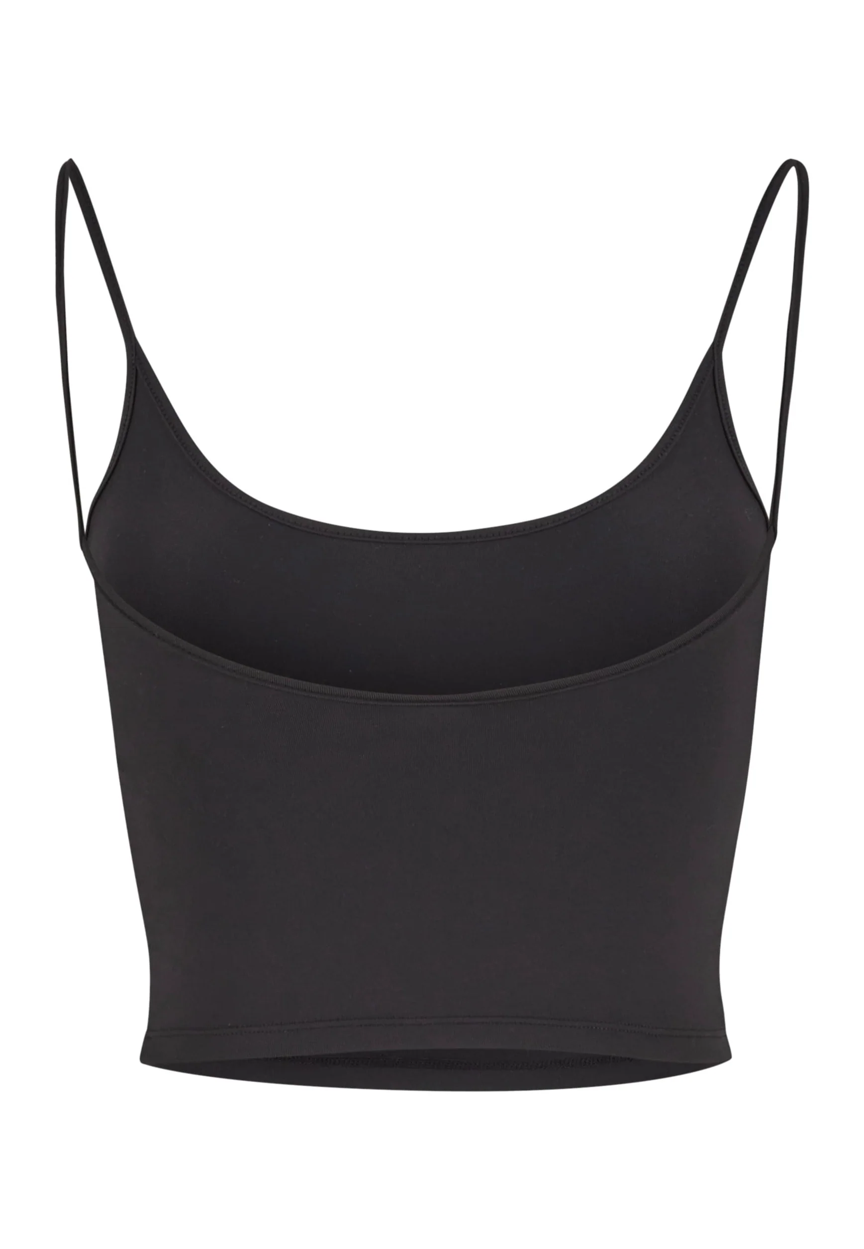 Ladies Basic Top Low Back Neckline Black - Top - Image 7