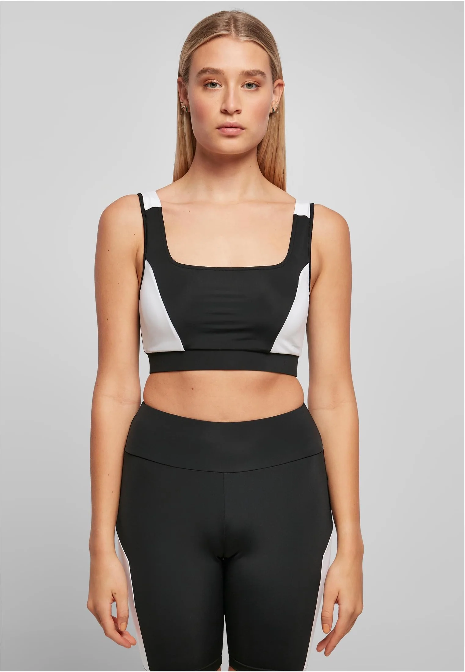 Ladies Color Block Black/White - Bra - Image 2