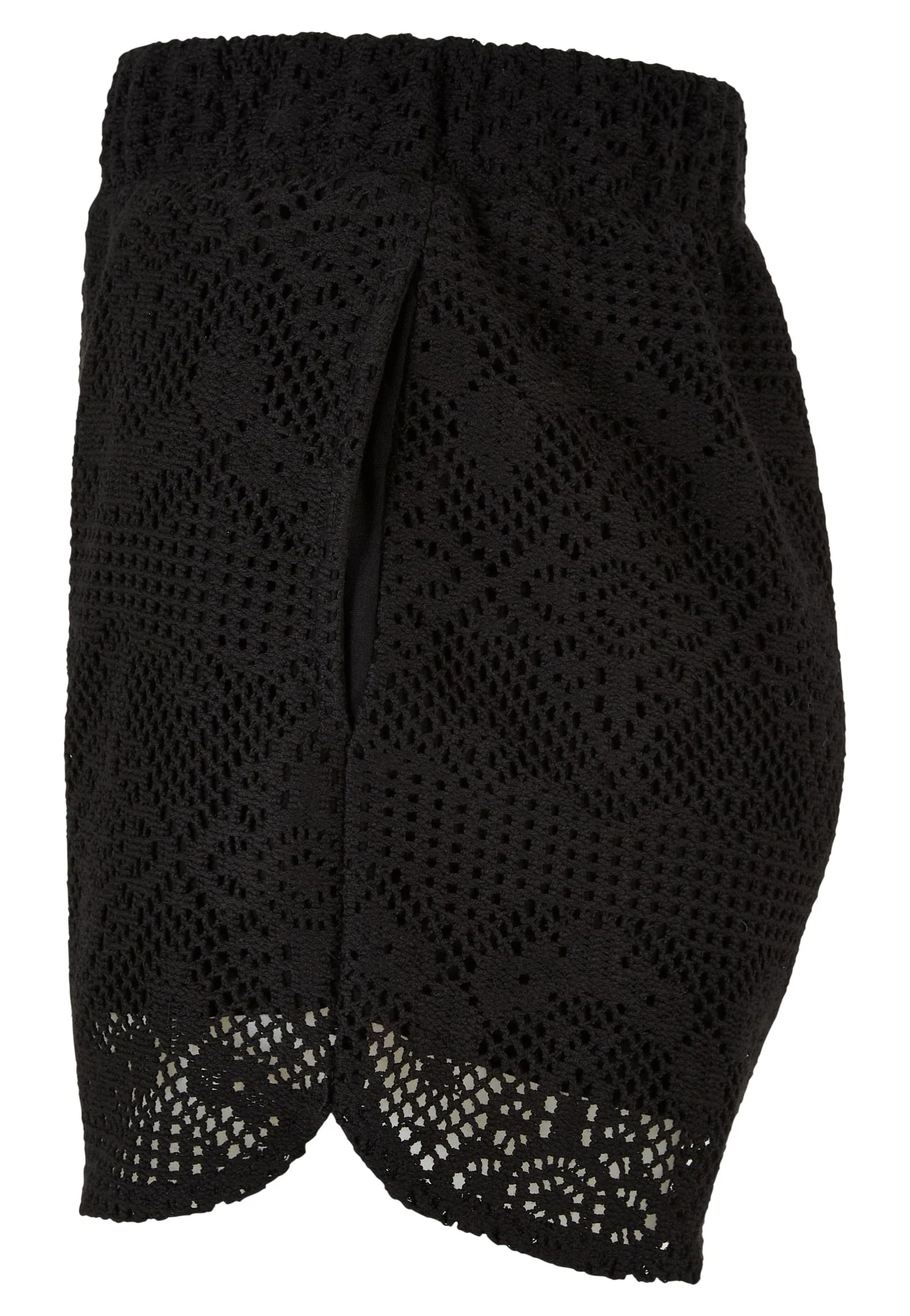 Ladies Crochet Lace Resort Black - Shorts - Image 8