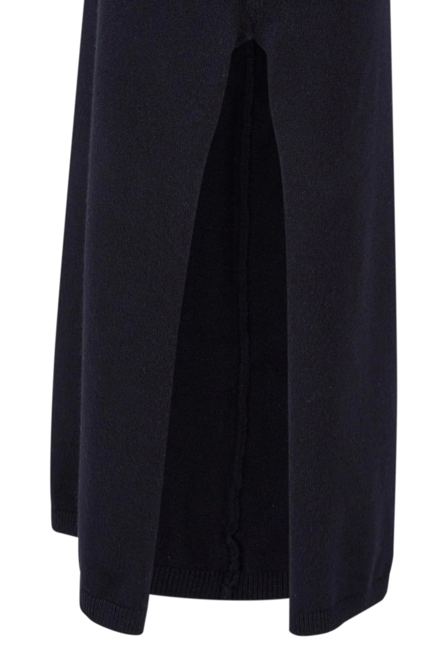 Ladies Knitted Eco Viscose Turtleneck Black - Dress - Image 9