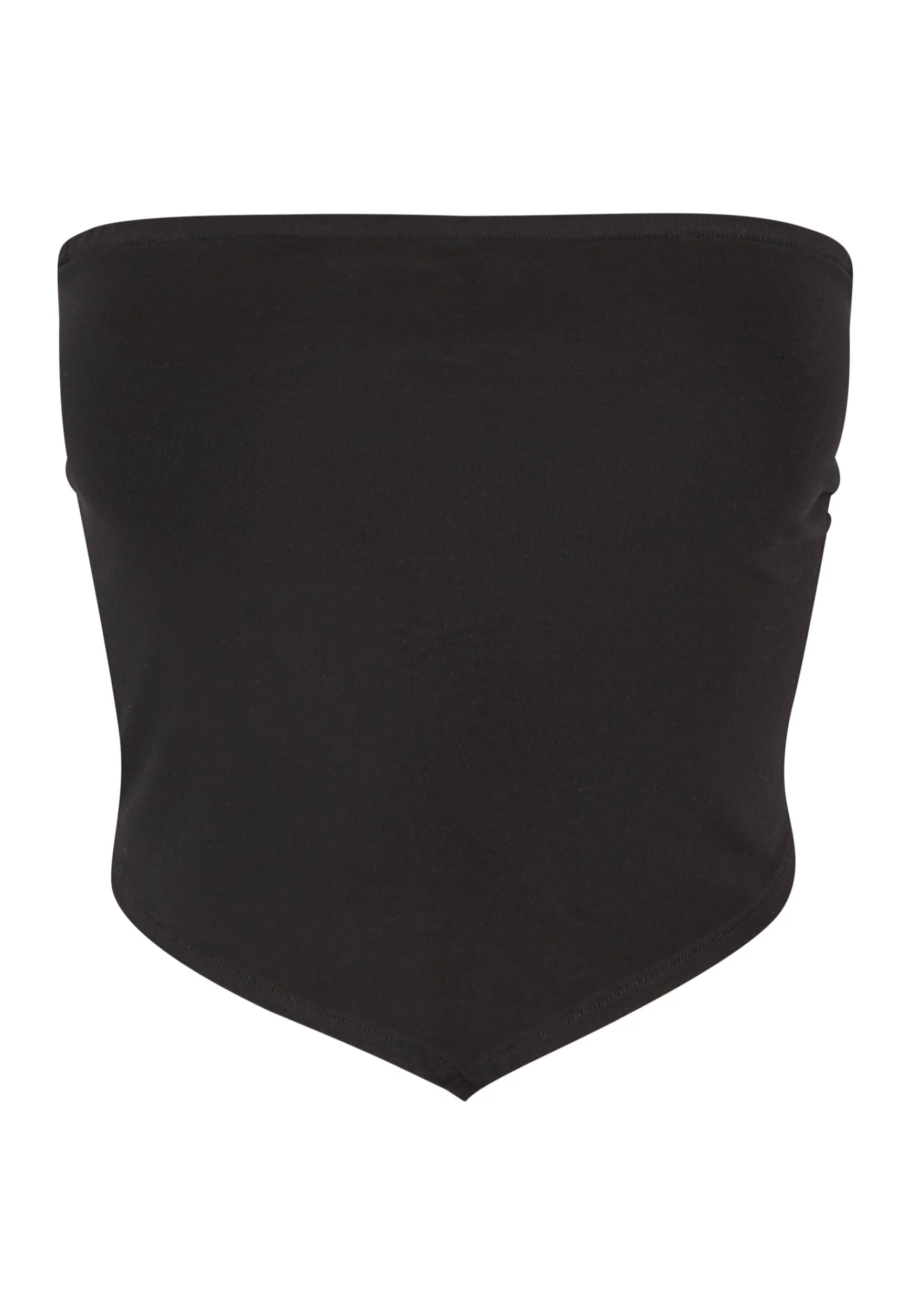 Ladies Knotted Bandeau Black - Top - Image 6