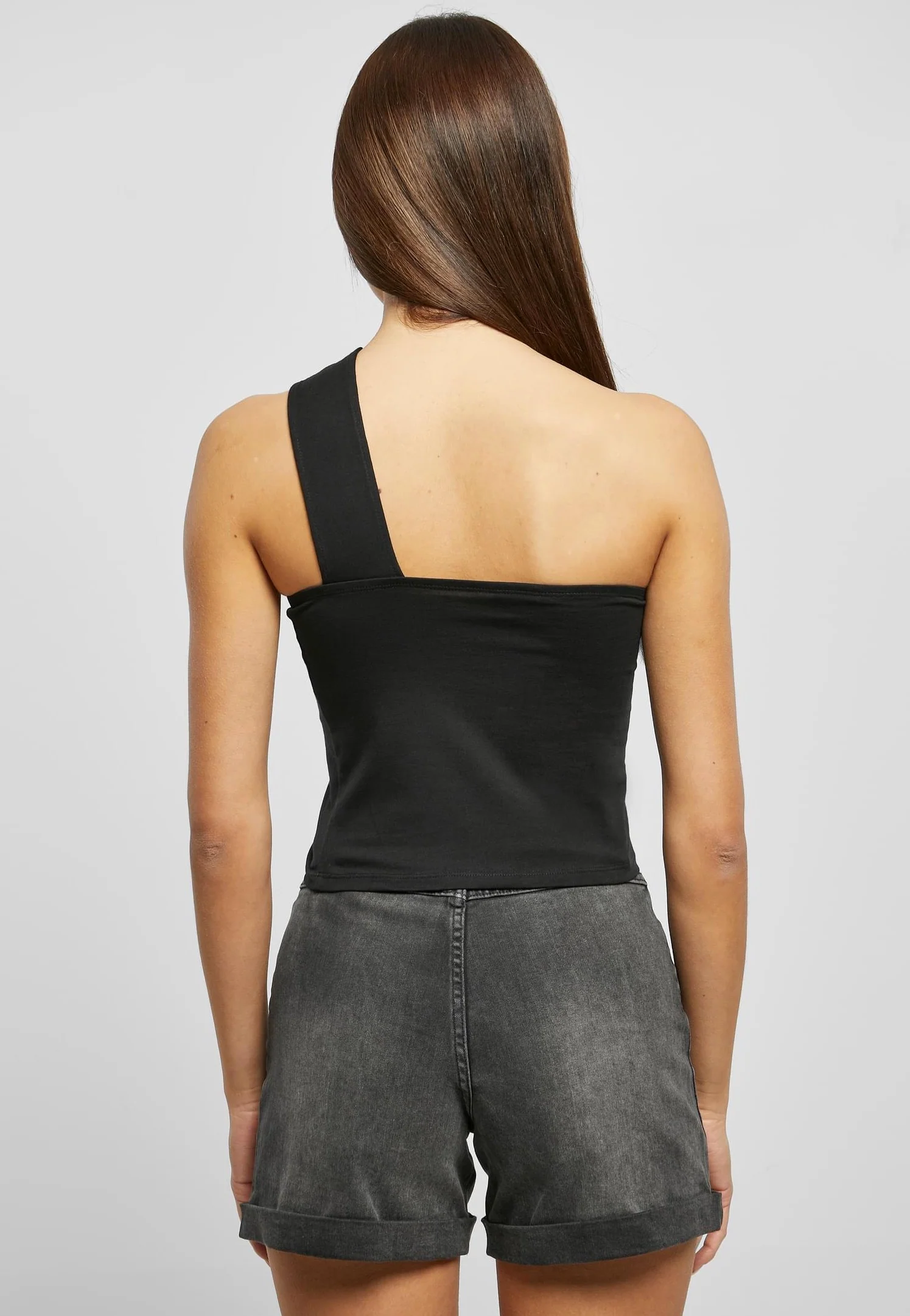 Ladies One Strap Black - Top - Image 5