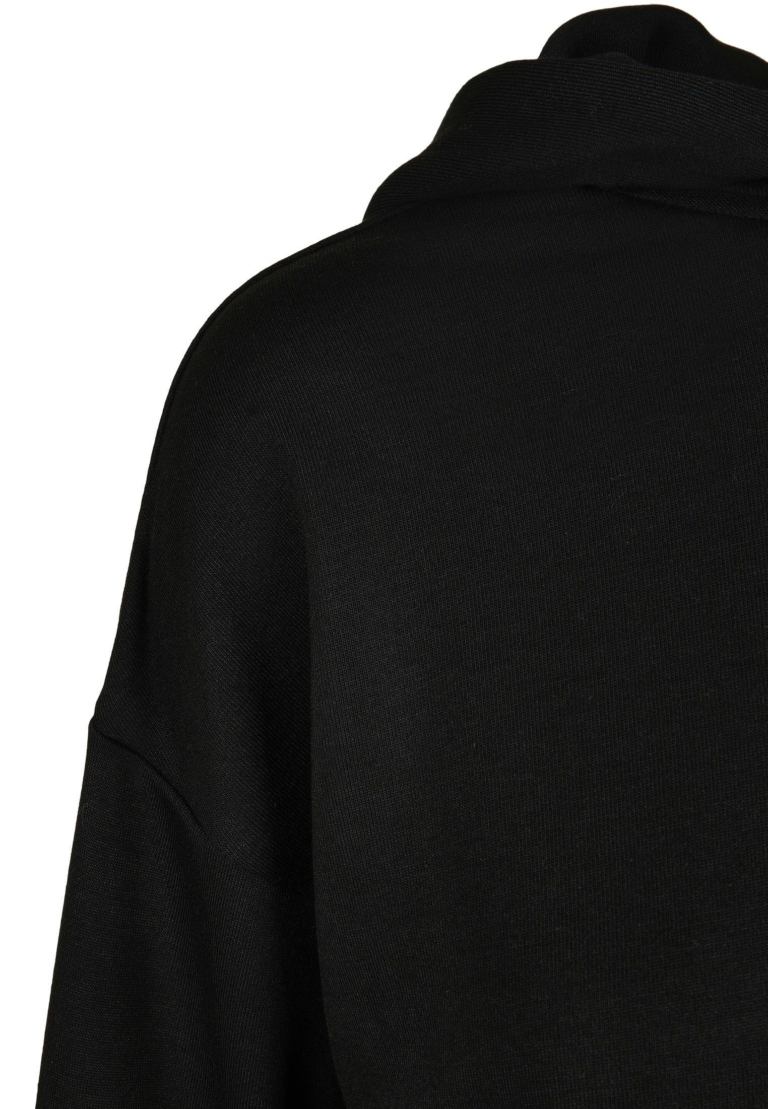 Ladies Oversized Shaped Modal Terry Black - Hoodie - Image 9