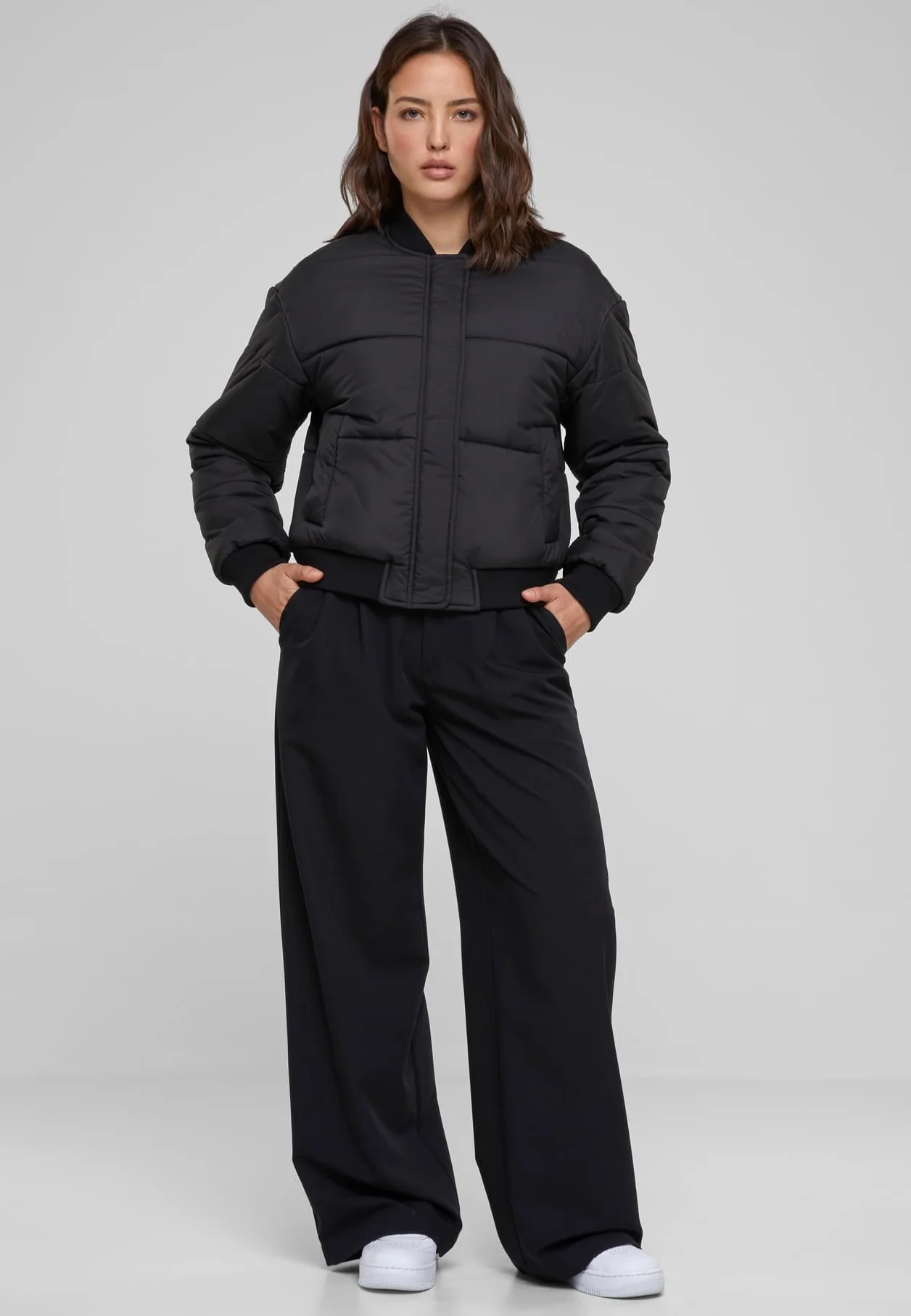 Ladies Puffer Black - Jacket - Image 5