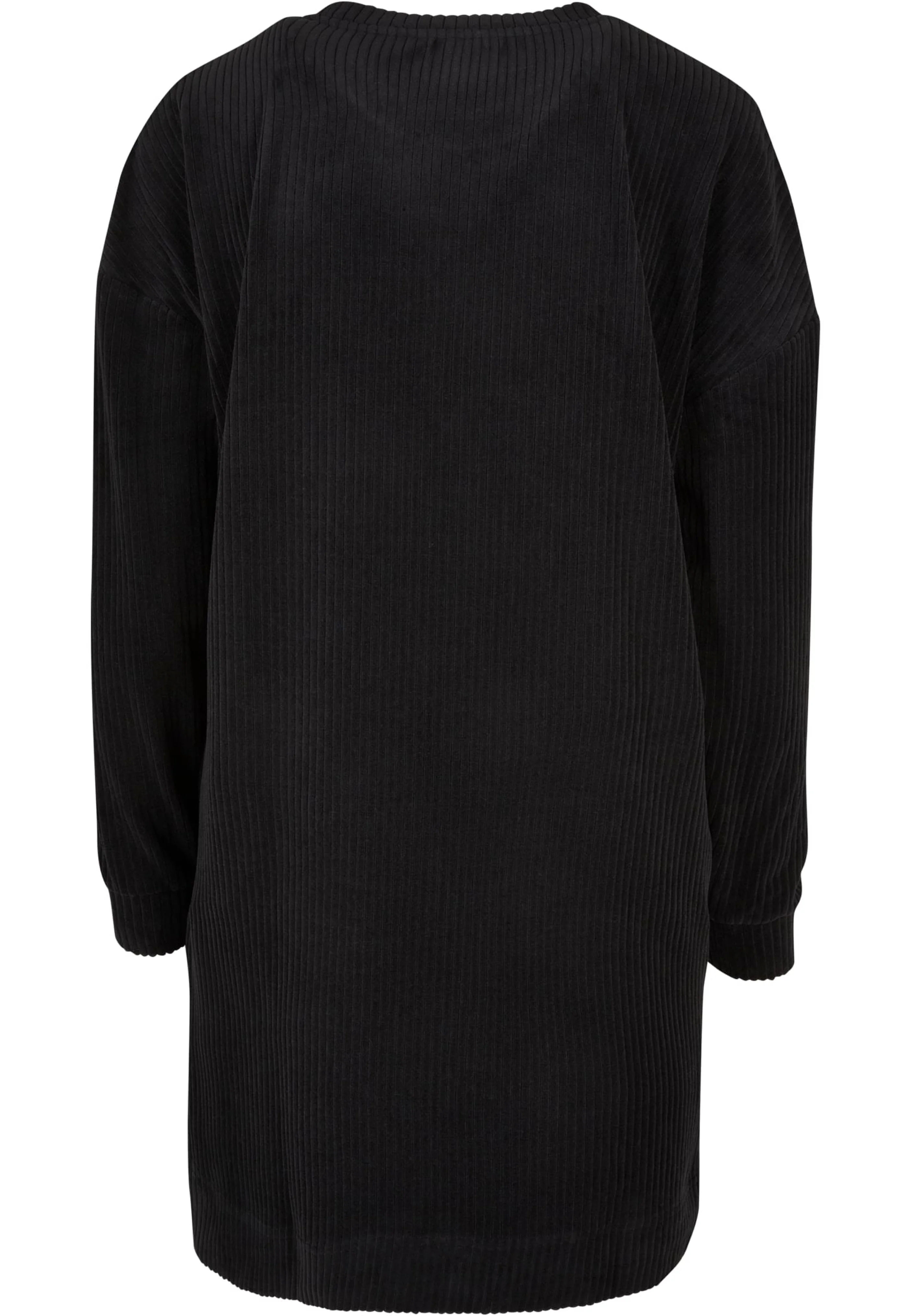 Ladies Velvet Rib Crew Black - Dress - Image 7