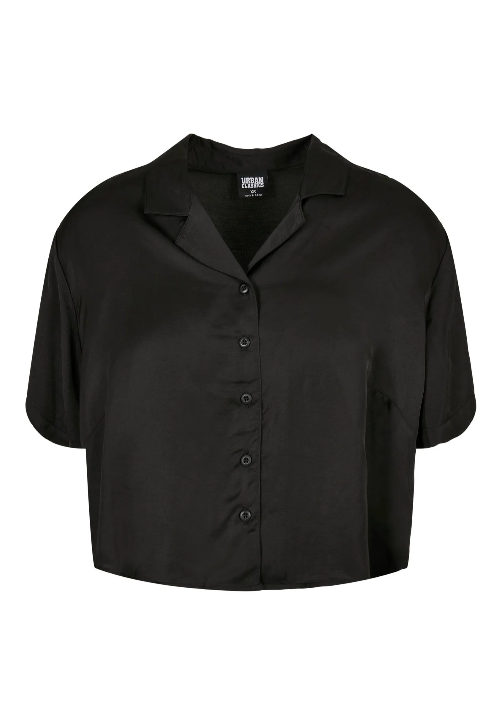 Ladies Viscose Satin Resort Black - Shirt - Image 6
