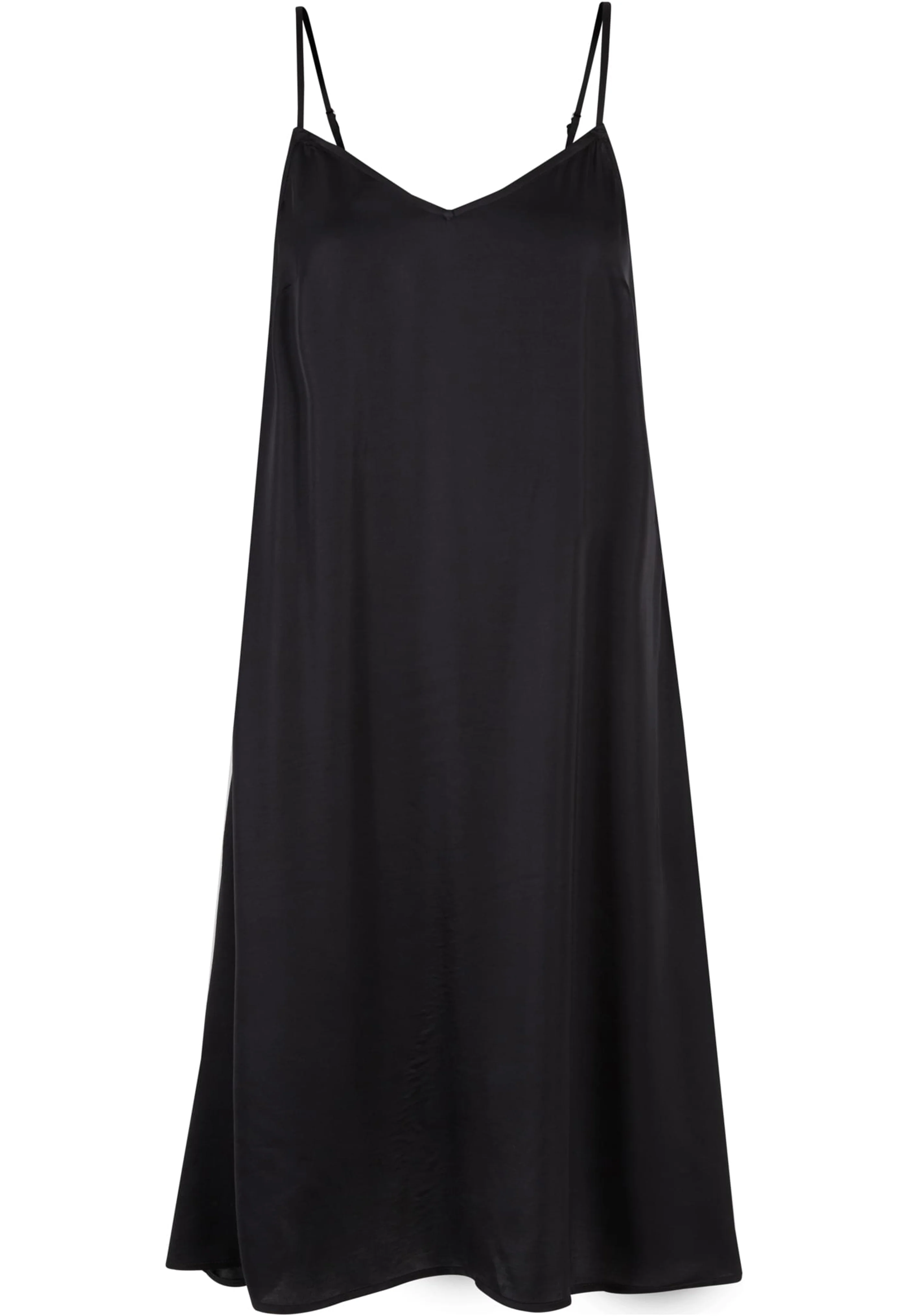 Ladies Viscose Satin Slip Black - Dress - Image 6
