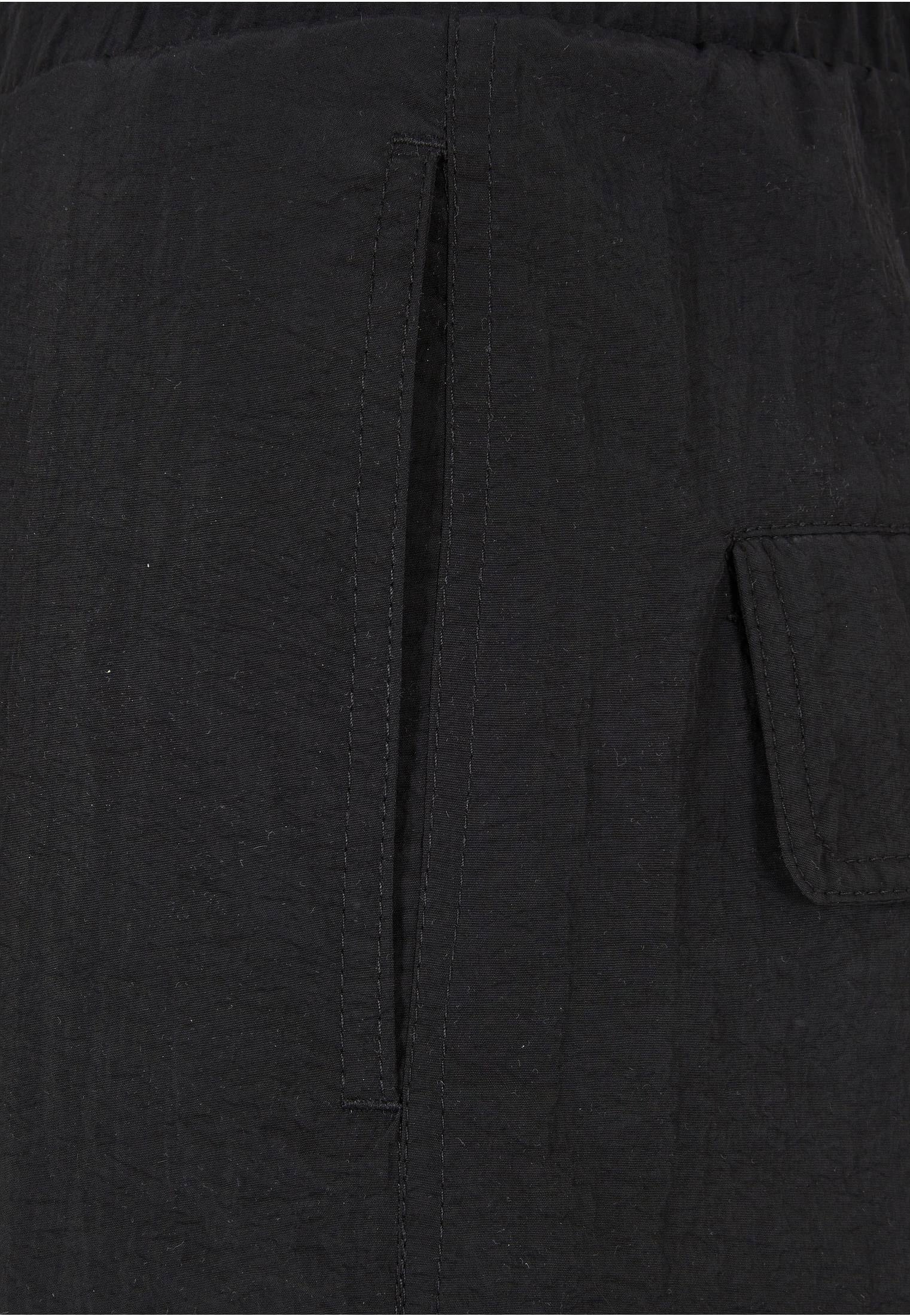 Ladies Wide Crinkle Nylon Black - Pants - Image 11