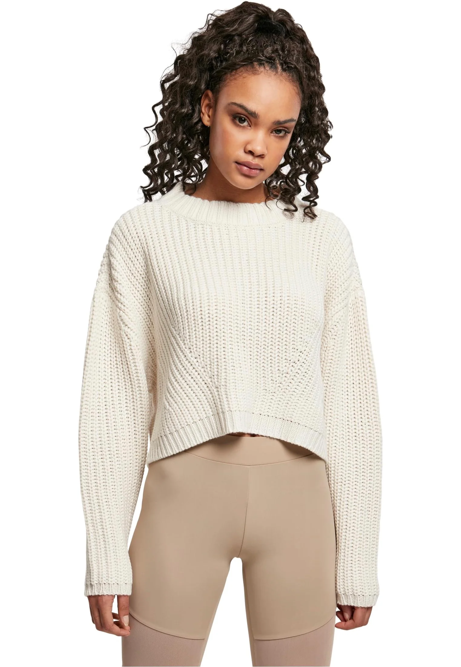 Ladies Wide Oversize White Sand - Pullover - Image 4
