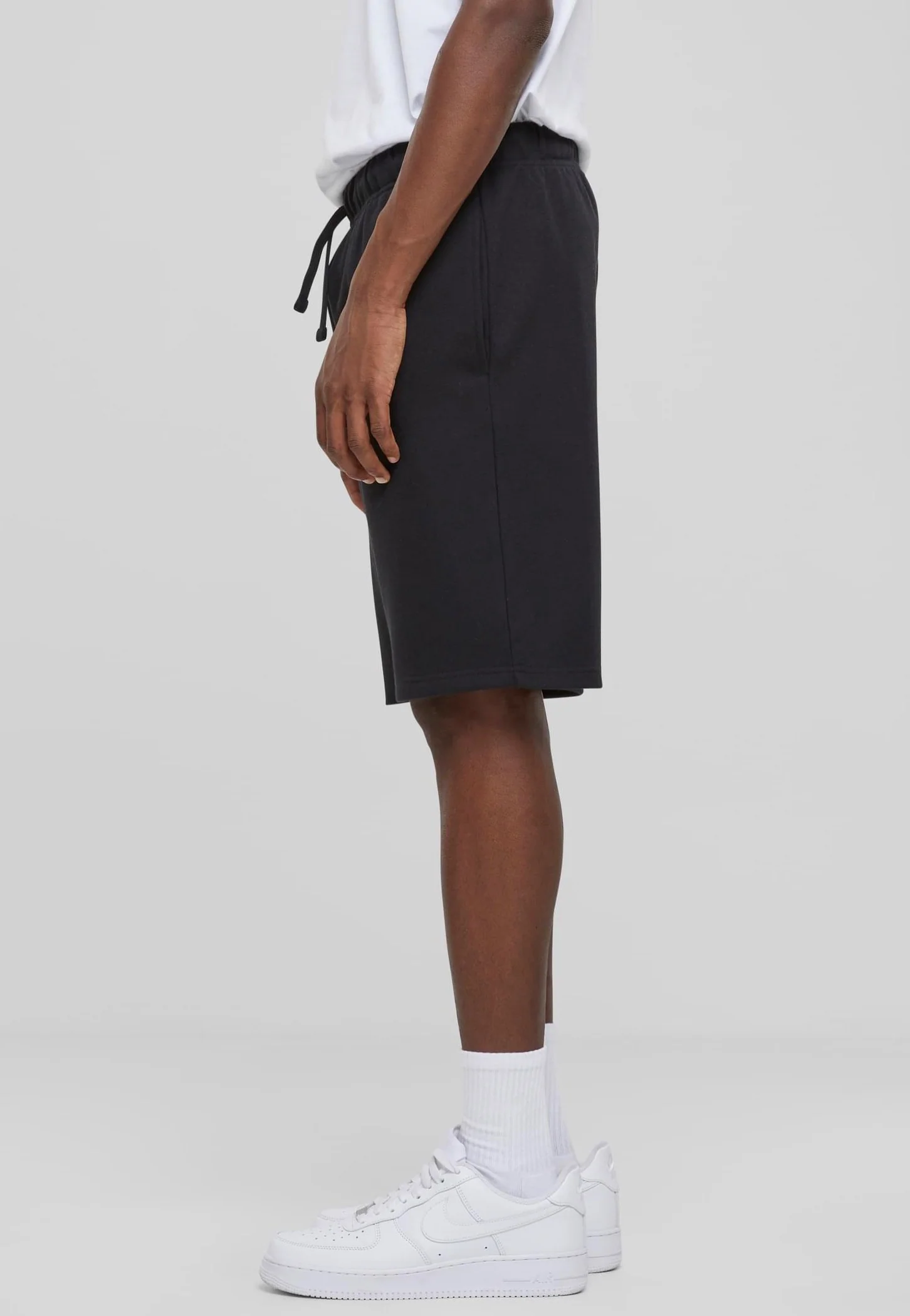 Light Terry Black - Shorts - Image 4