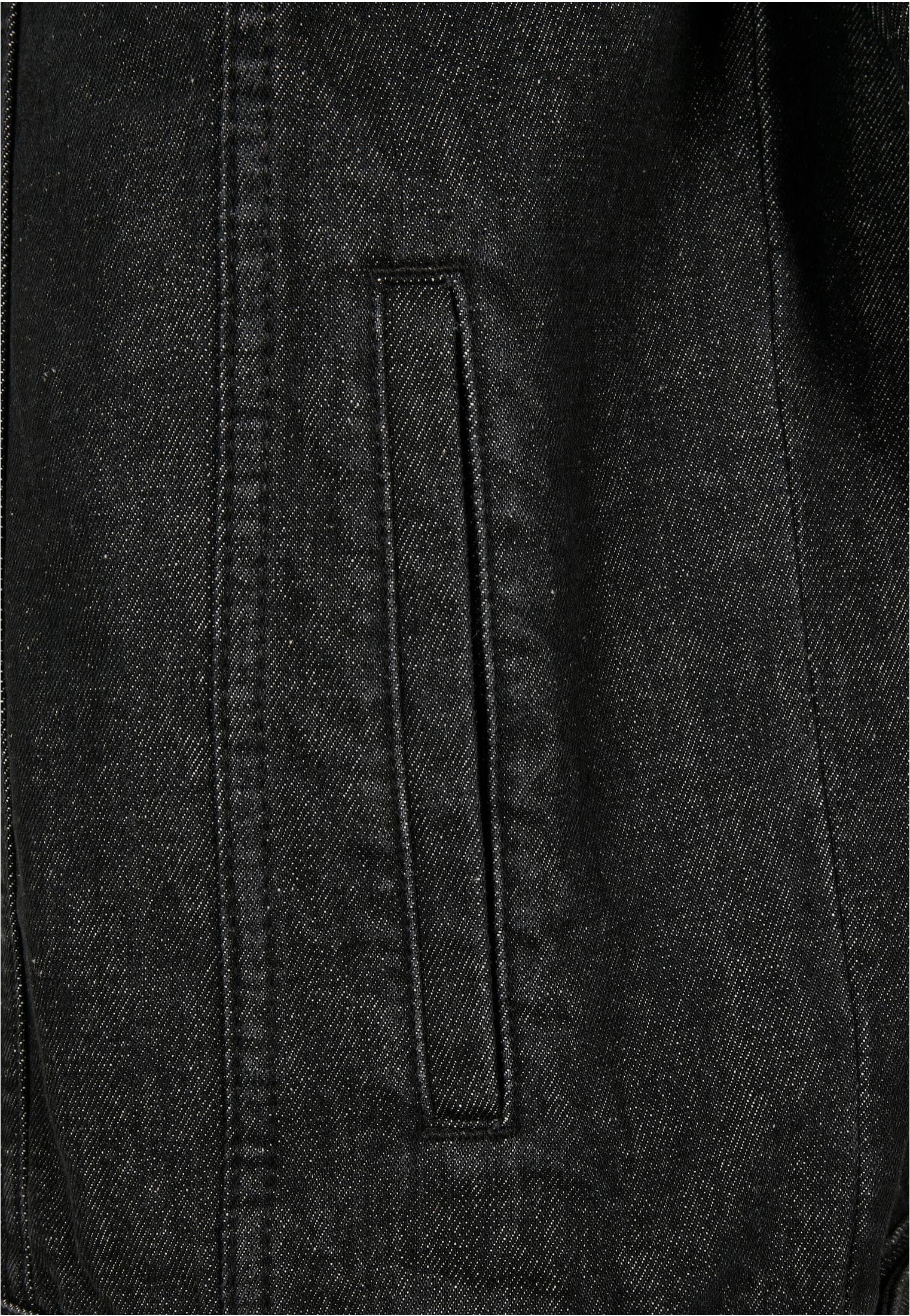 Organic Basic Denim Black Washed - Jeans Jacket - Image 13