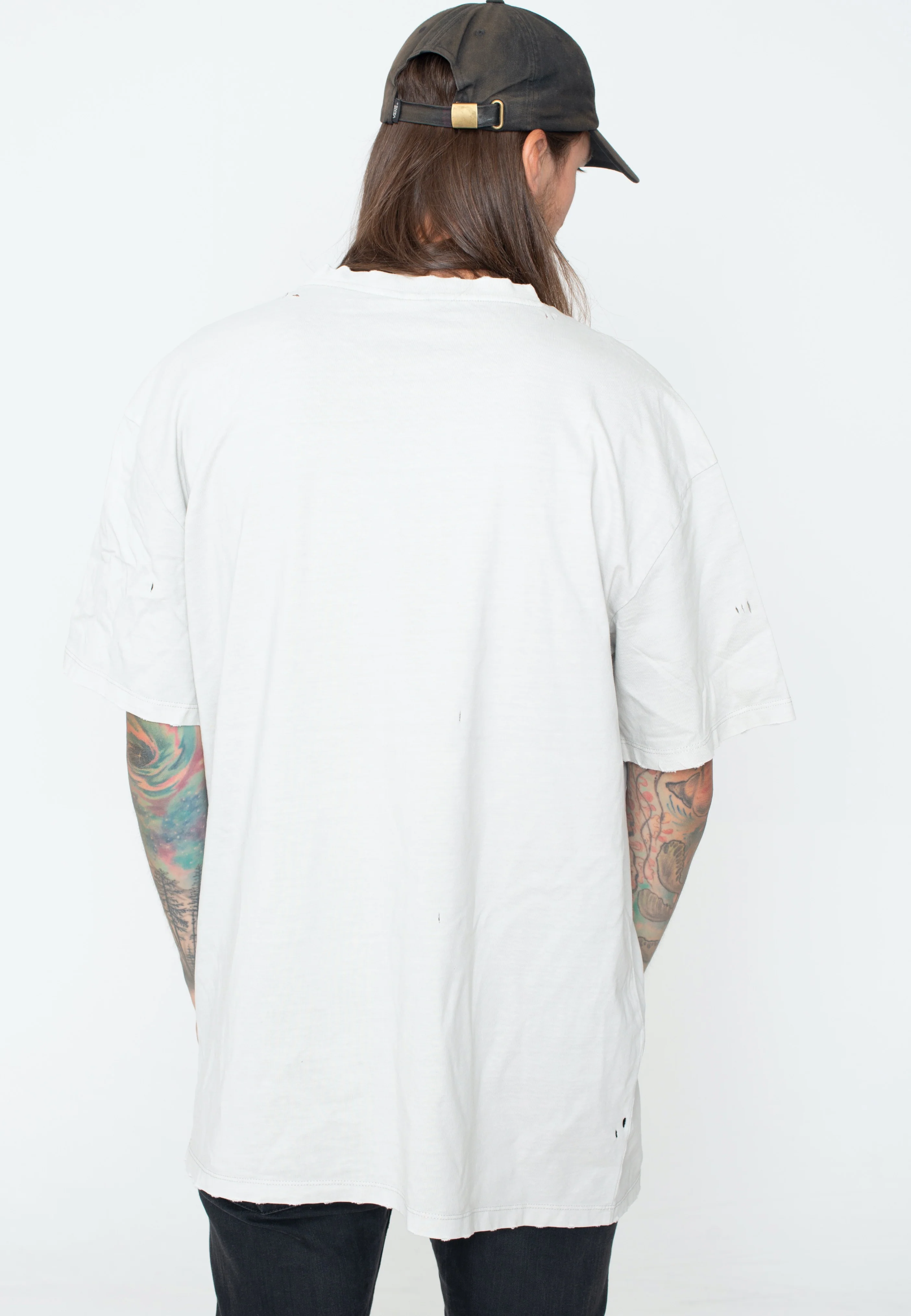 Oversized Distressed Lightasphalt - T-Shirt - Image 3