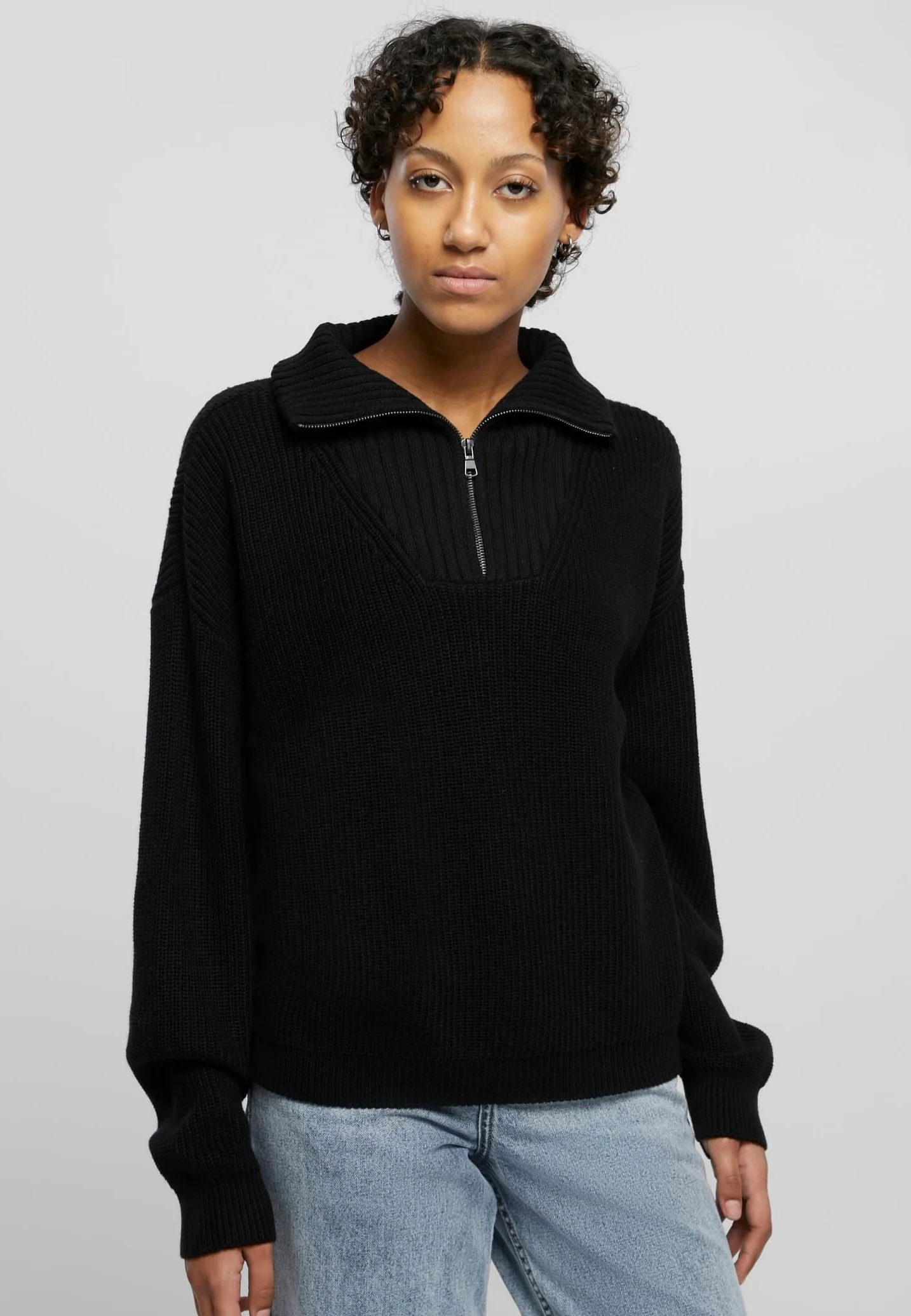 Oversized Knit Black - Pullover