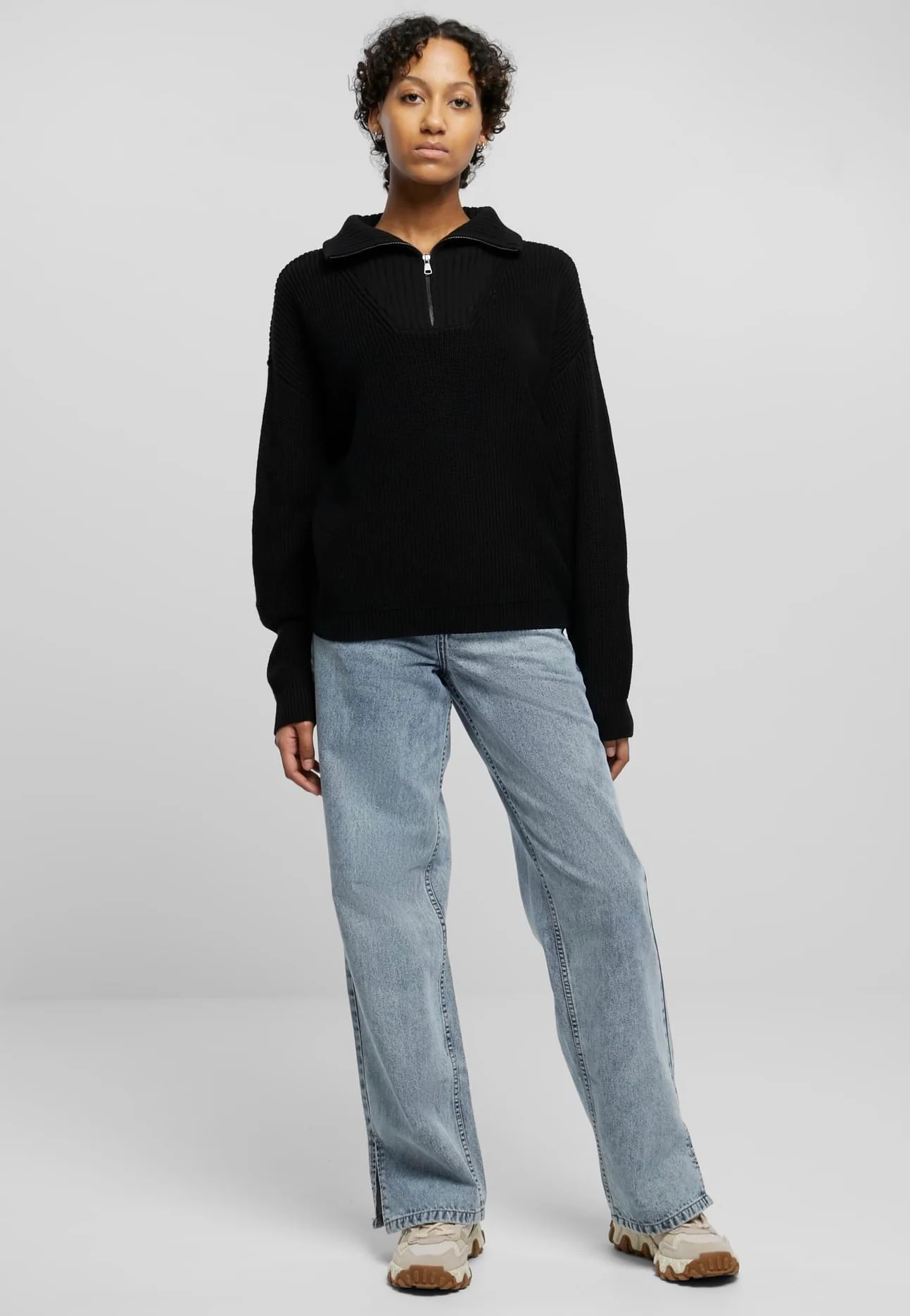 Oversized Knit Black - Pullover - Image 5