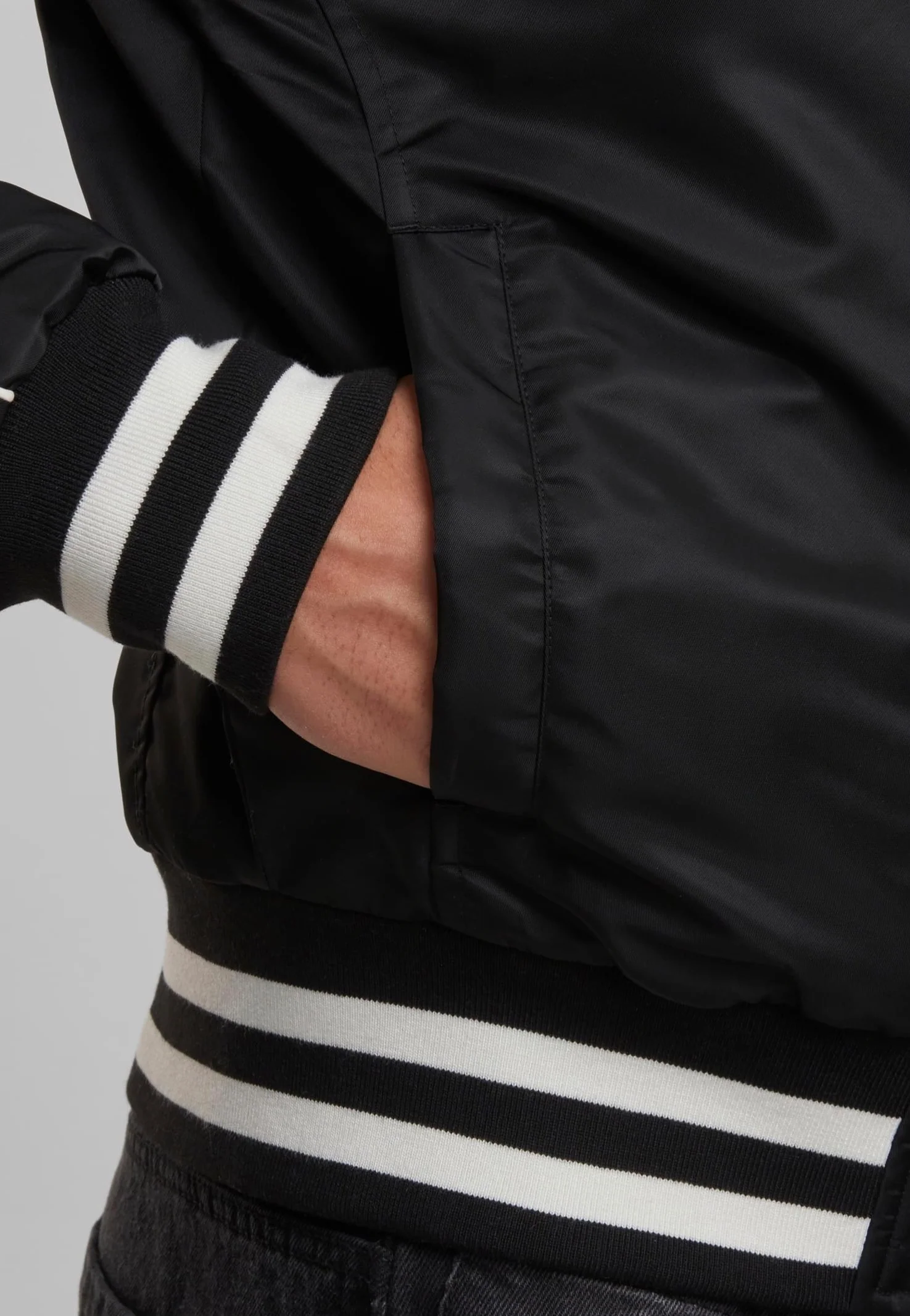 Racer Bomber Black - Jacket - Image 6
