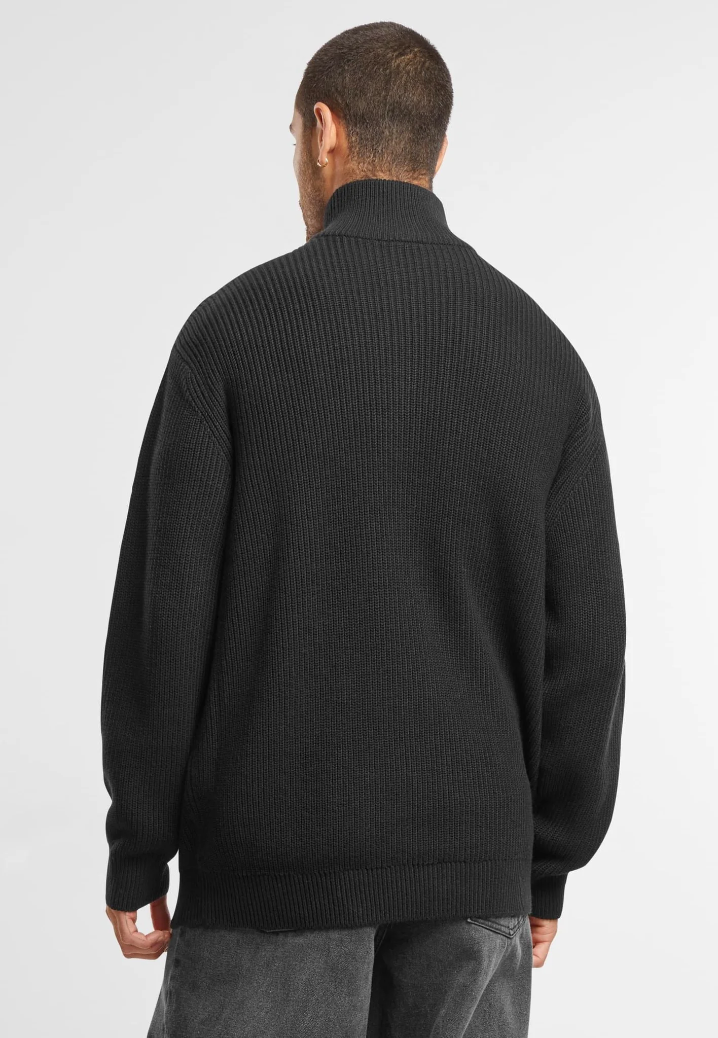 Rib Basic Black - Pullover - Image 3