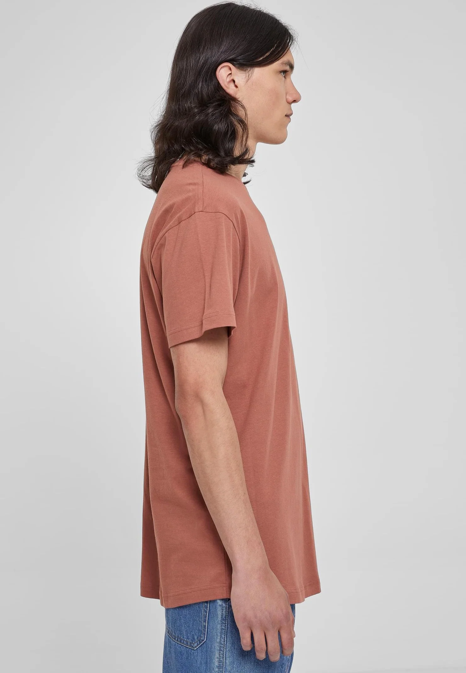 Shaped Long Terracotta - T-Shirt - Image 4
