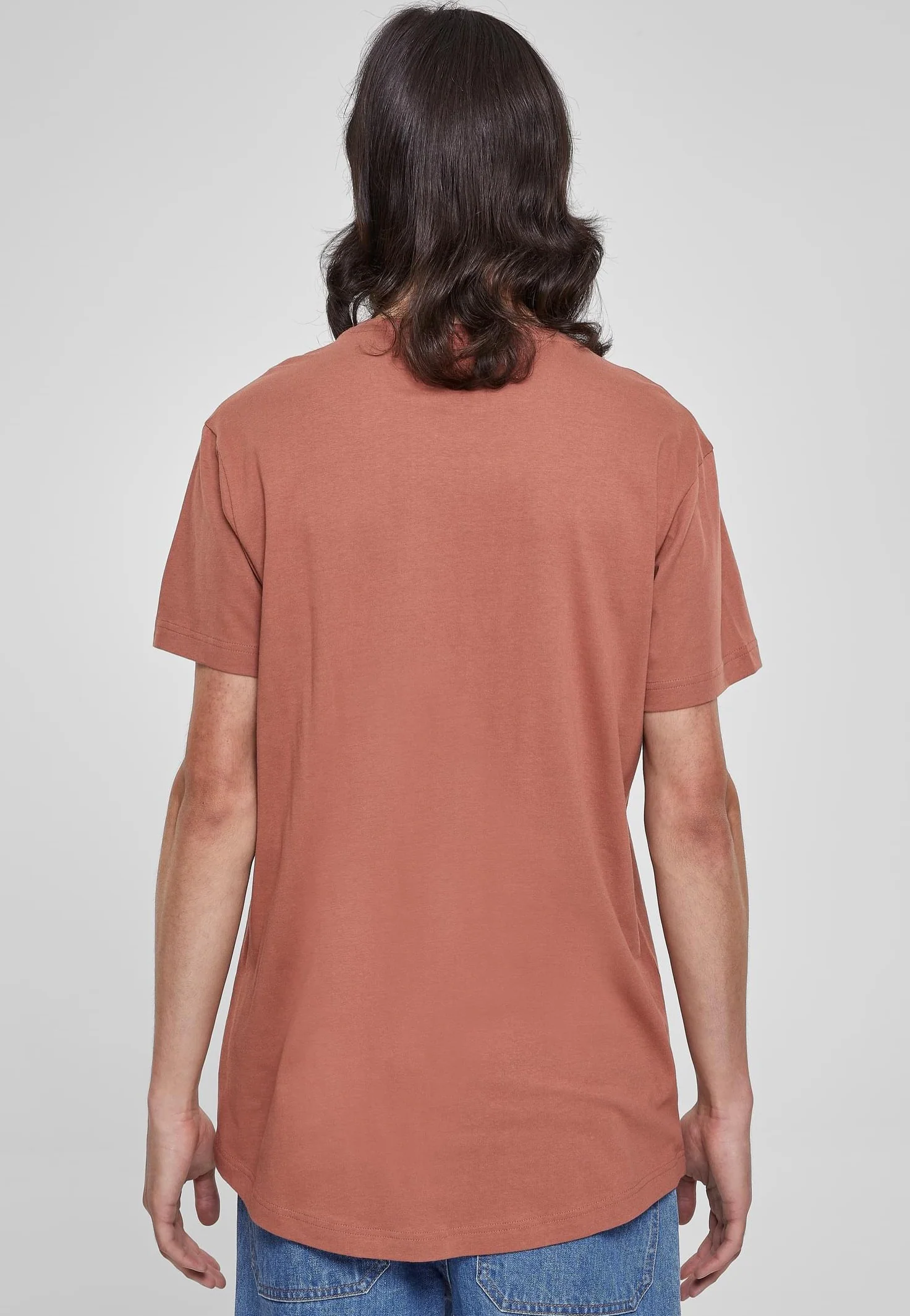 Shaped Long Terracotta - T-Shirt - Image 5