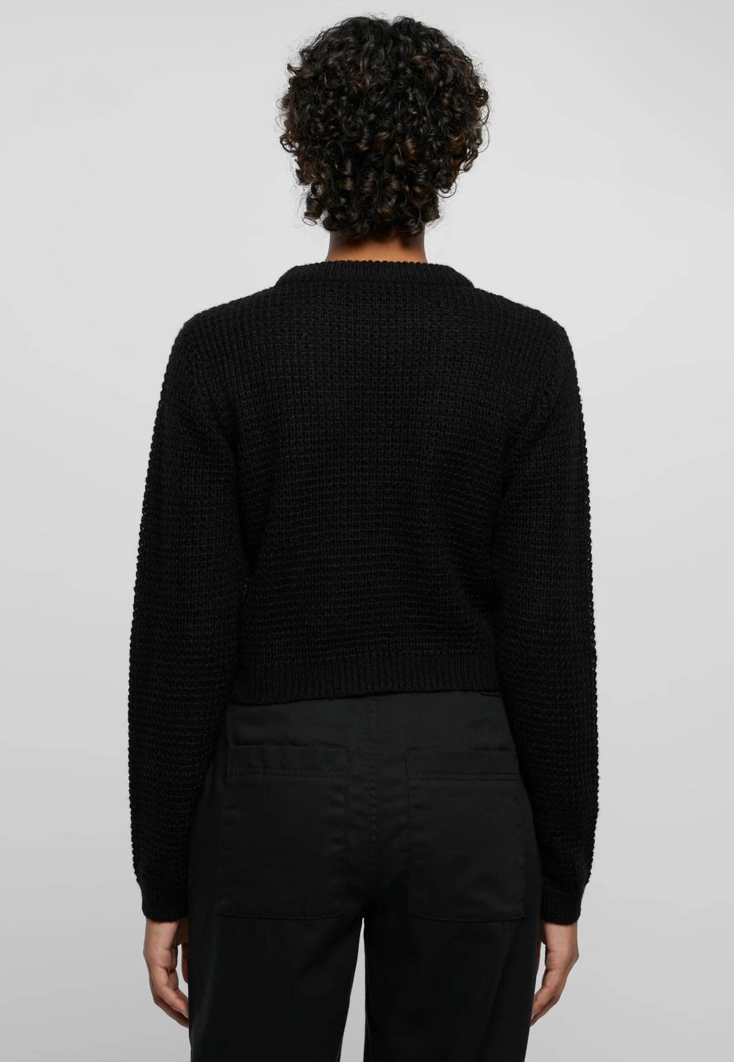 Short Waffle Black - Pullover - Image 4
