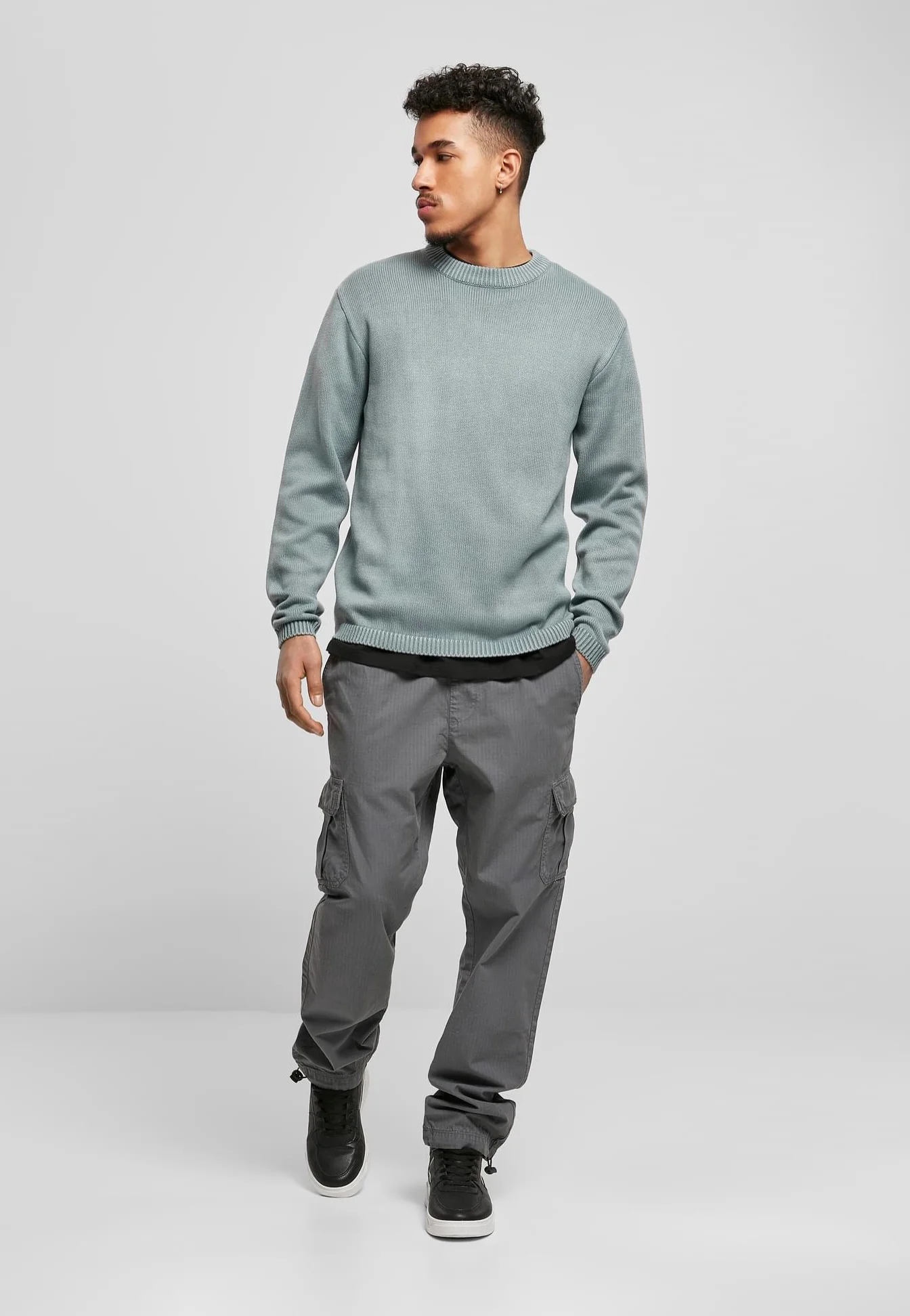 Washed Dusty Blue - Pullover - Image 2