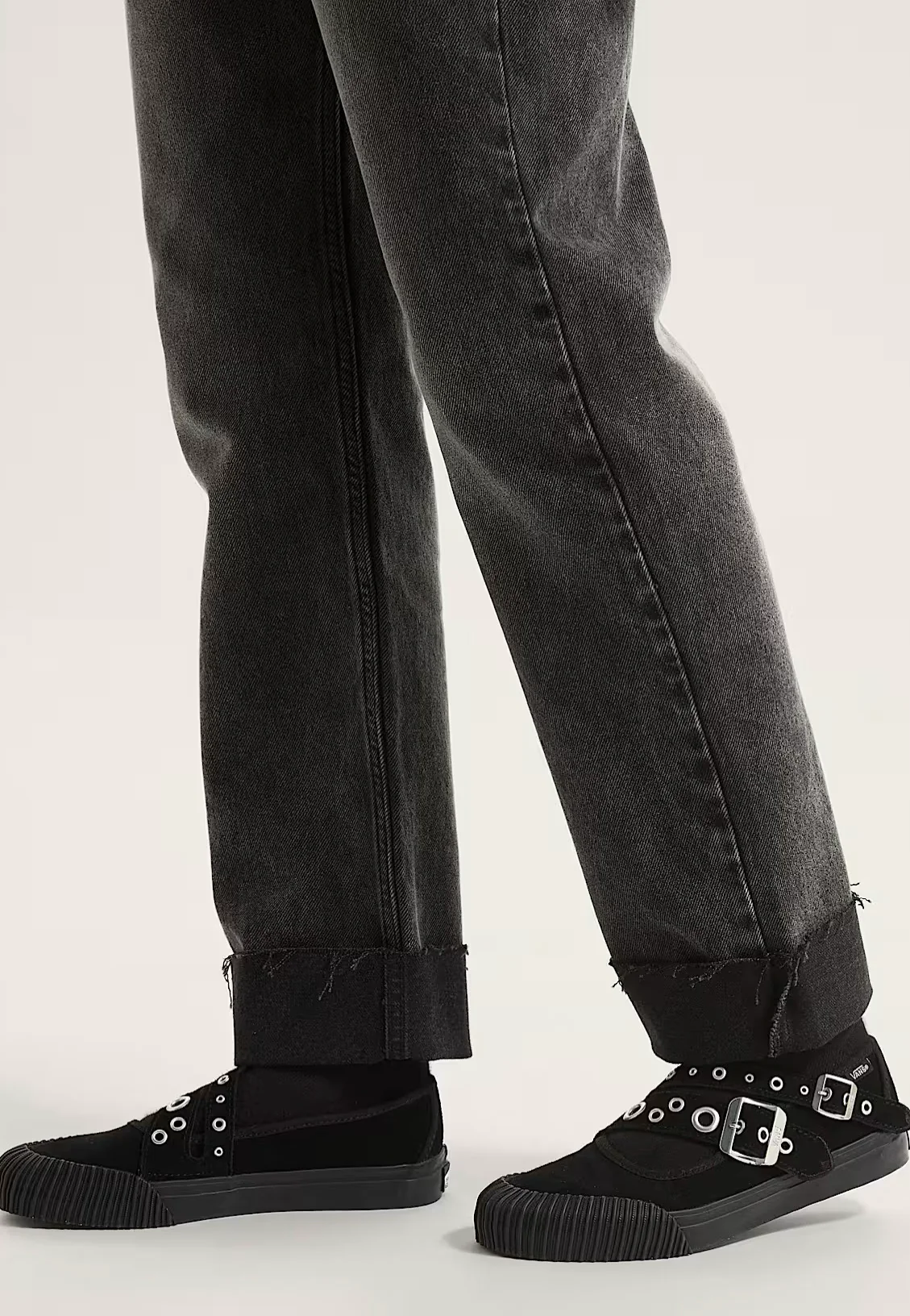 Annabelle Straight Leg Stonewash Black - Jeans - Image 5