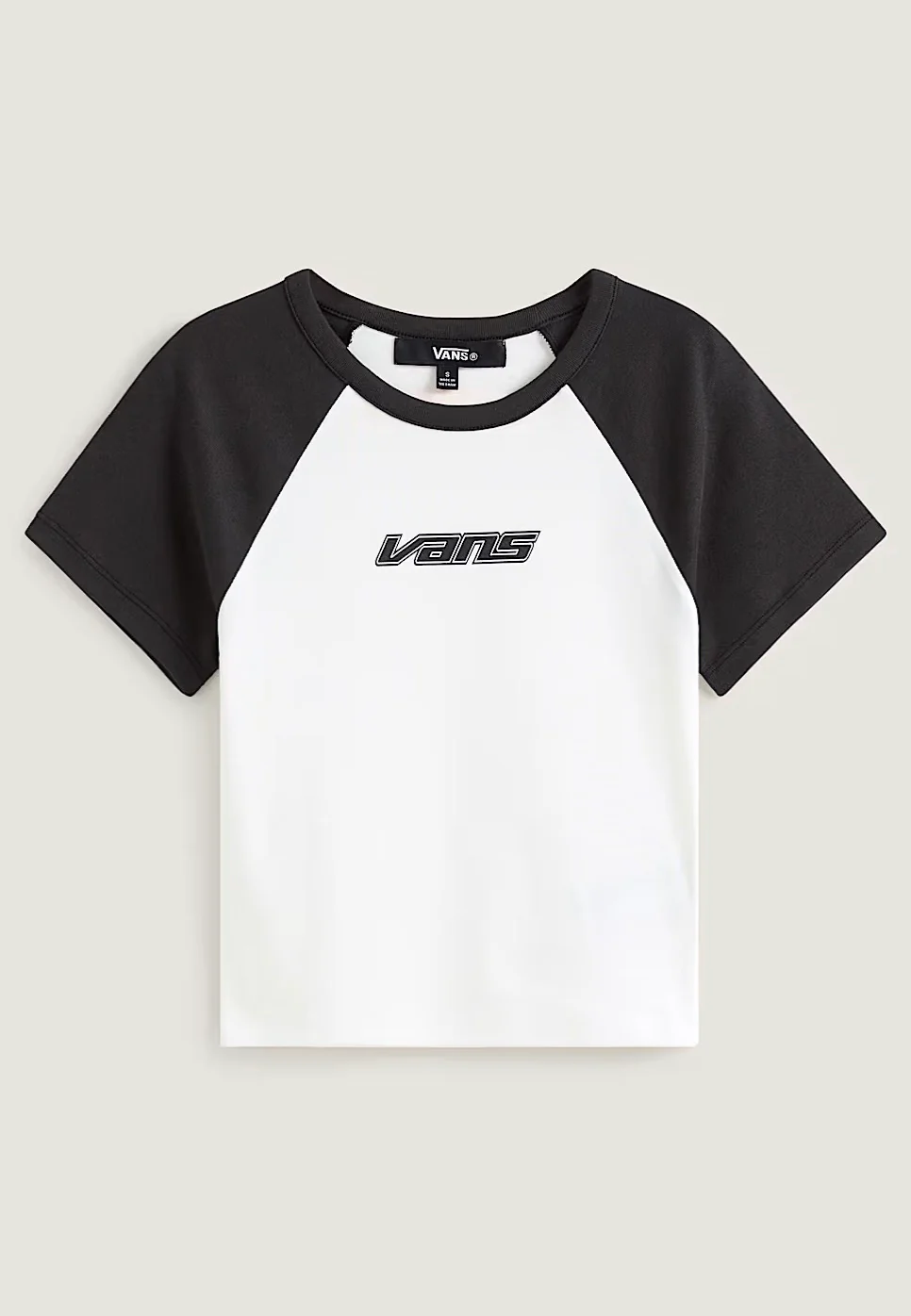 Clare True White/Black - T-Shirt - Image 4