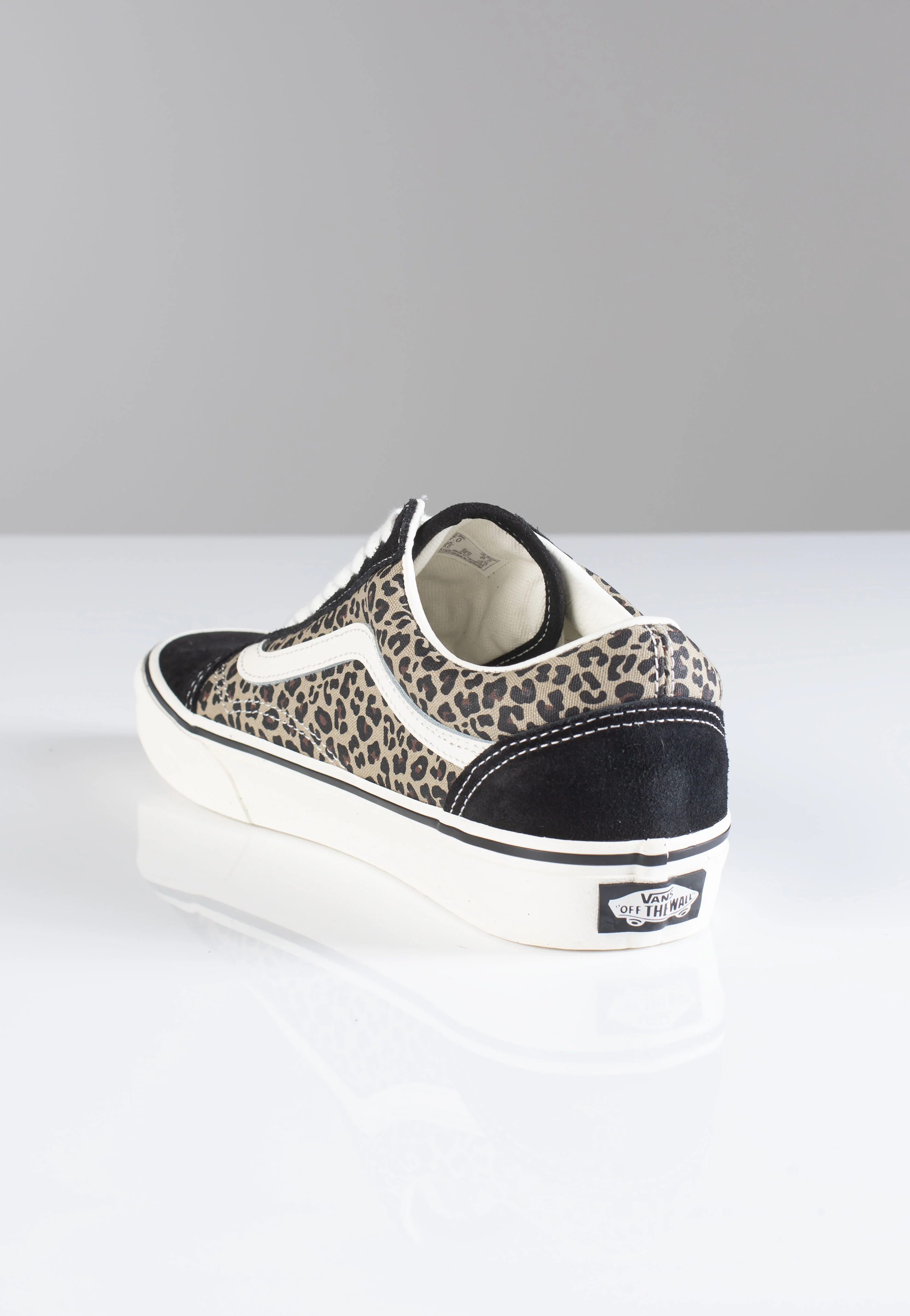 Old Skool Black/Leopard - Girl Shoes - Image 4