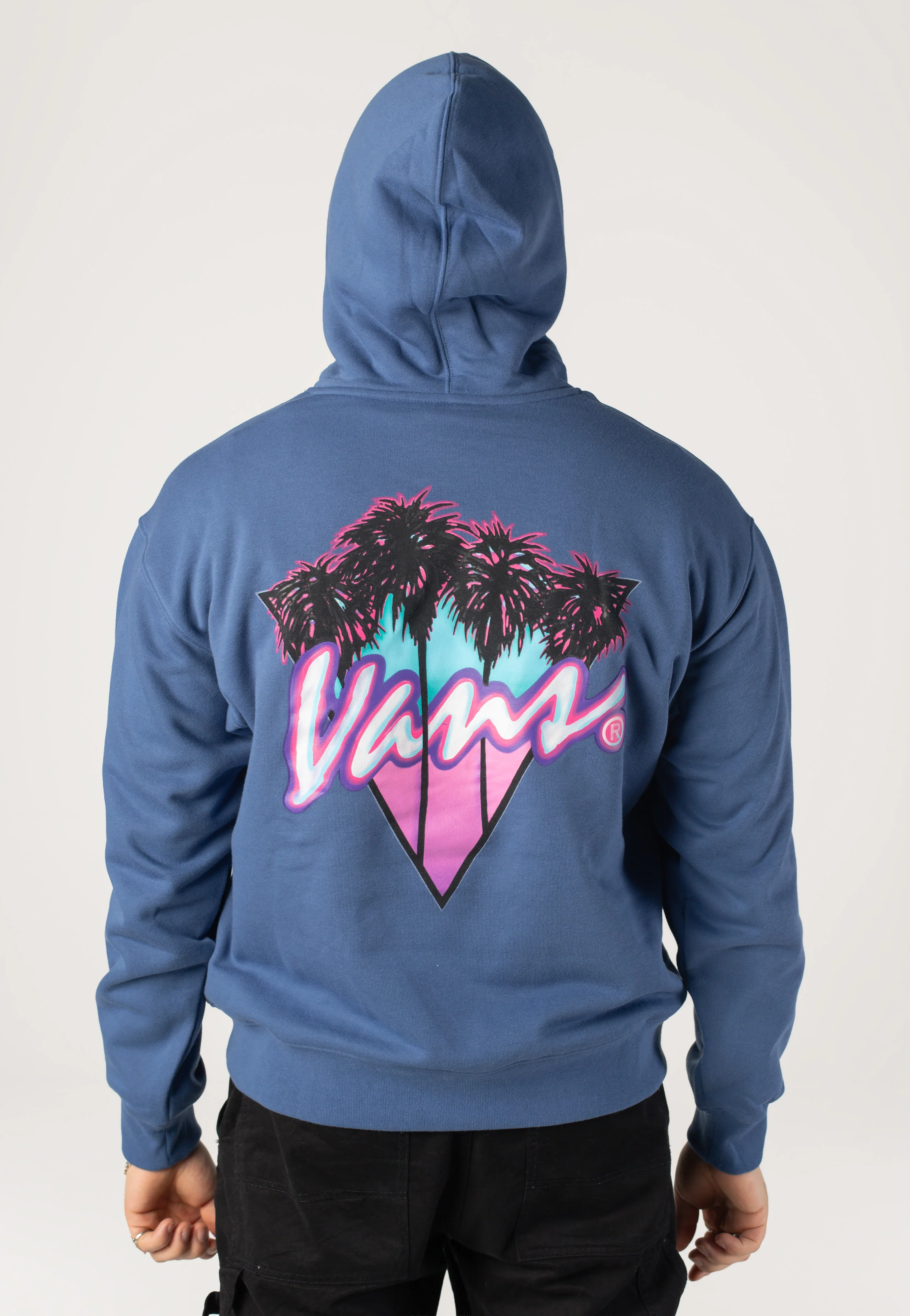 Palm Drive True Navy - Hoodie - Image 4