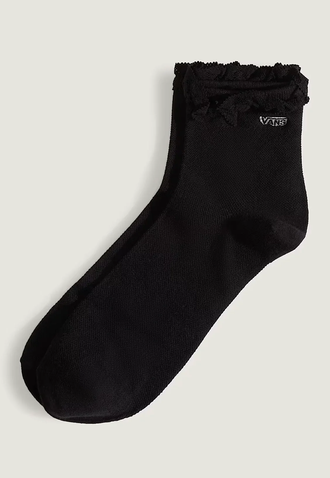 Sereno Lace Crew Black/Black - Socks - Image 2