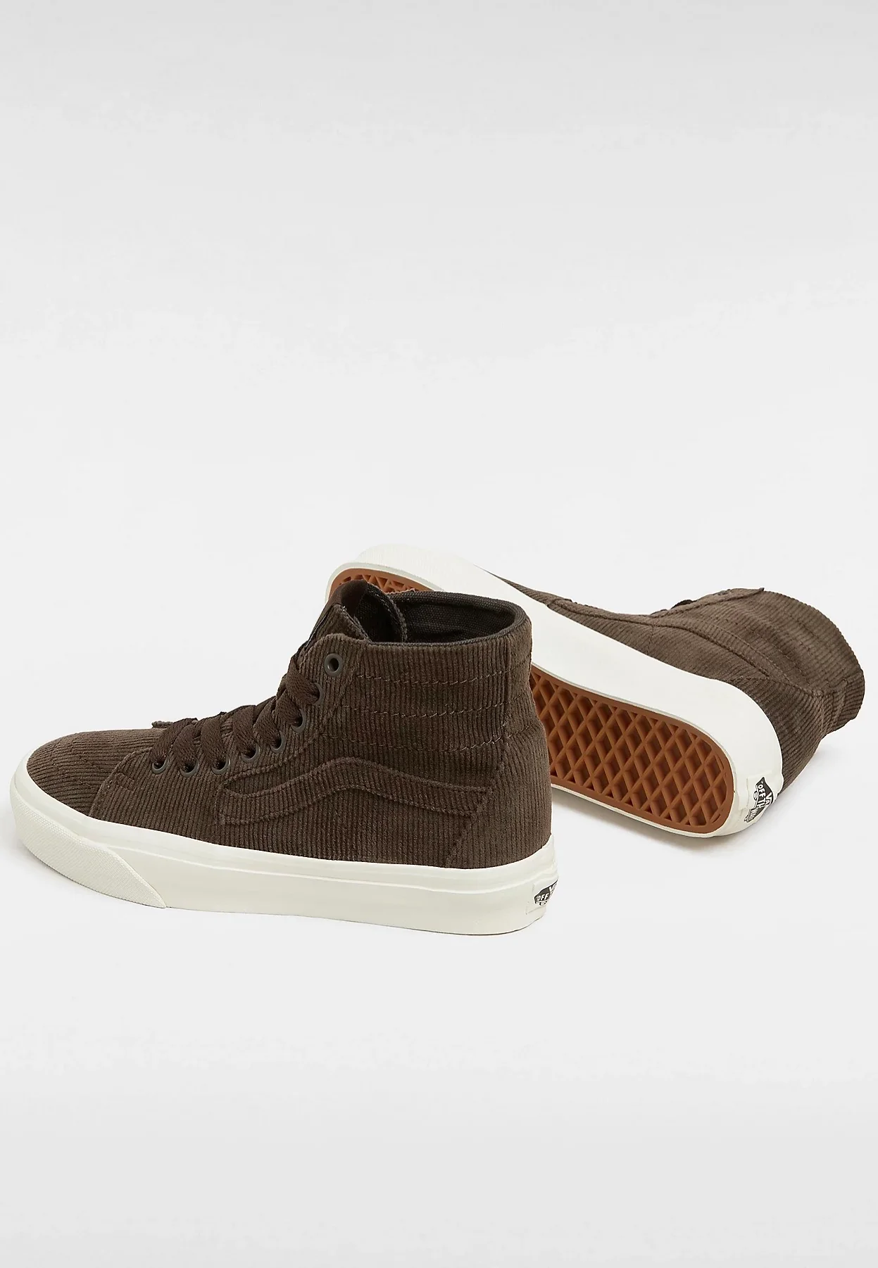 Sk8 Hi Tapered Corduroy Turkish Coffee - Girl Shoes - Image 5