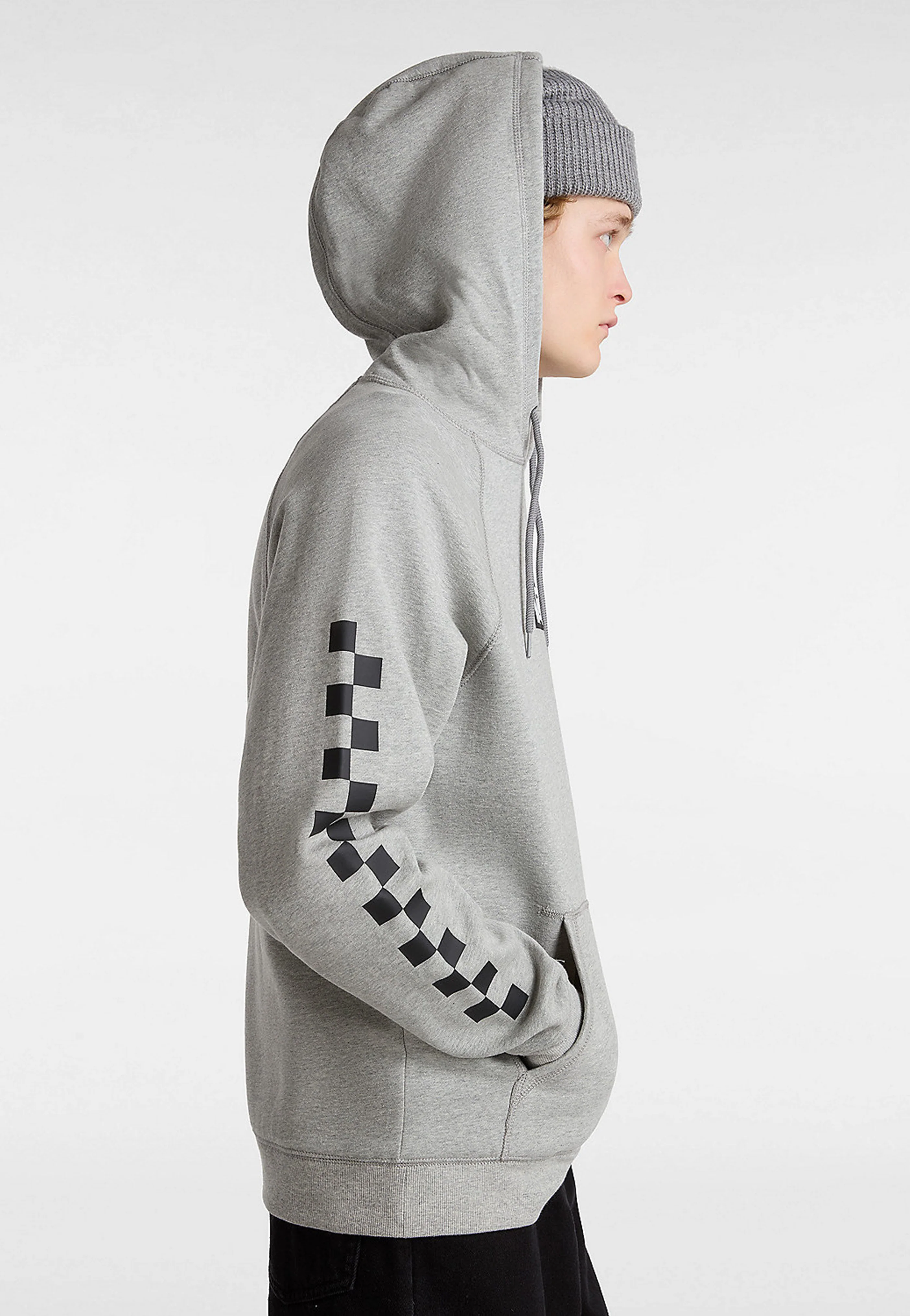 Versa Standard Cement Heather/Checkerboard - Hoodie - Image 4