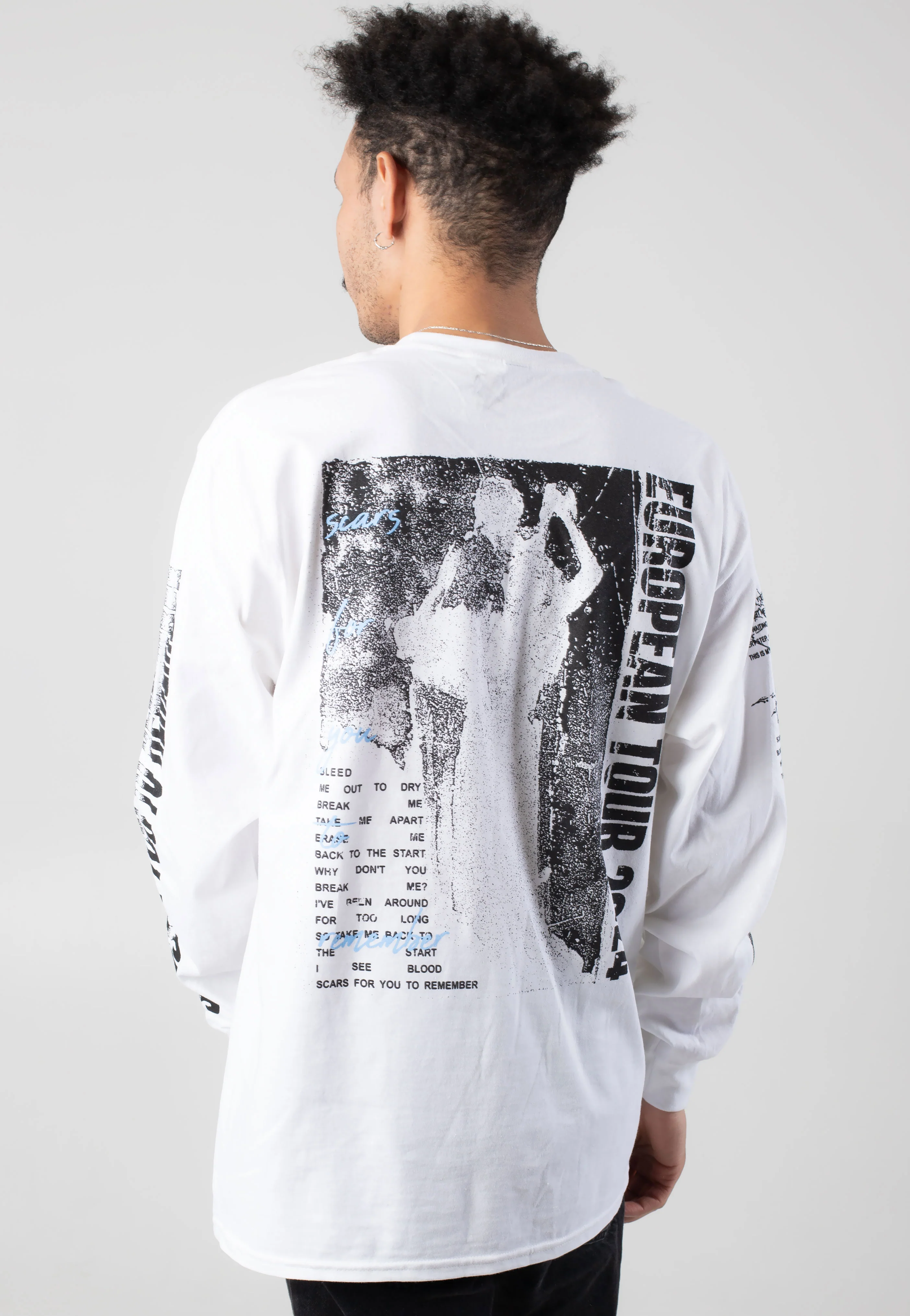 Scars Tour 2024 White - Longsleeve - Image 4